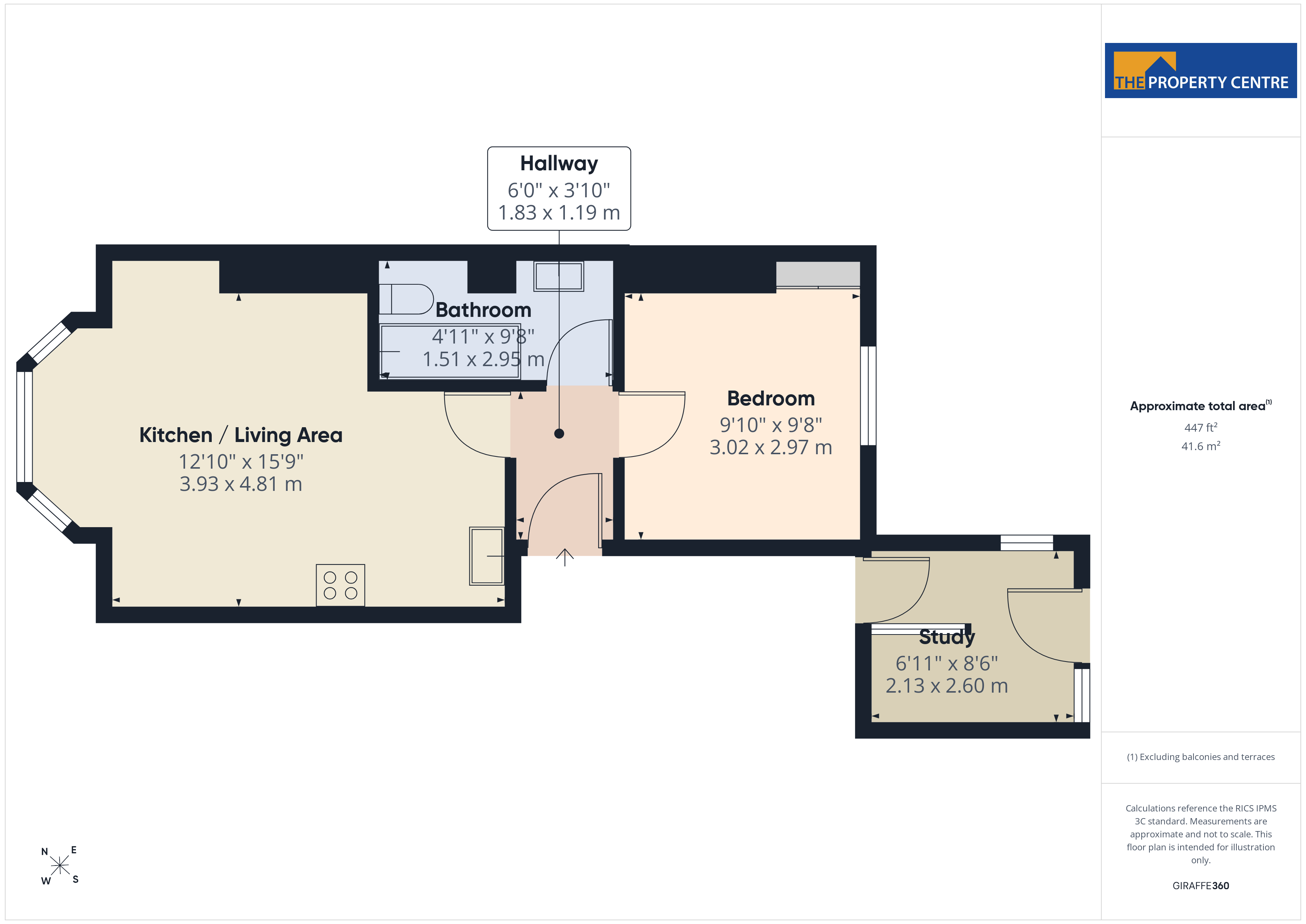 9B, Alexandra Road, Gloucestershire floorplan