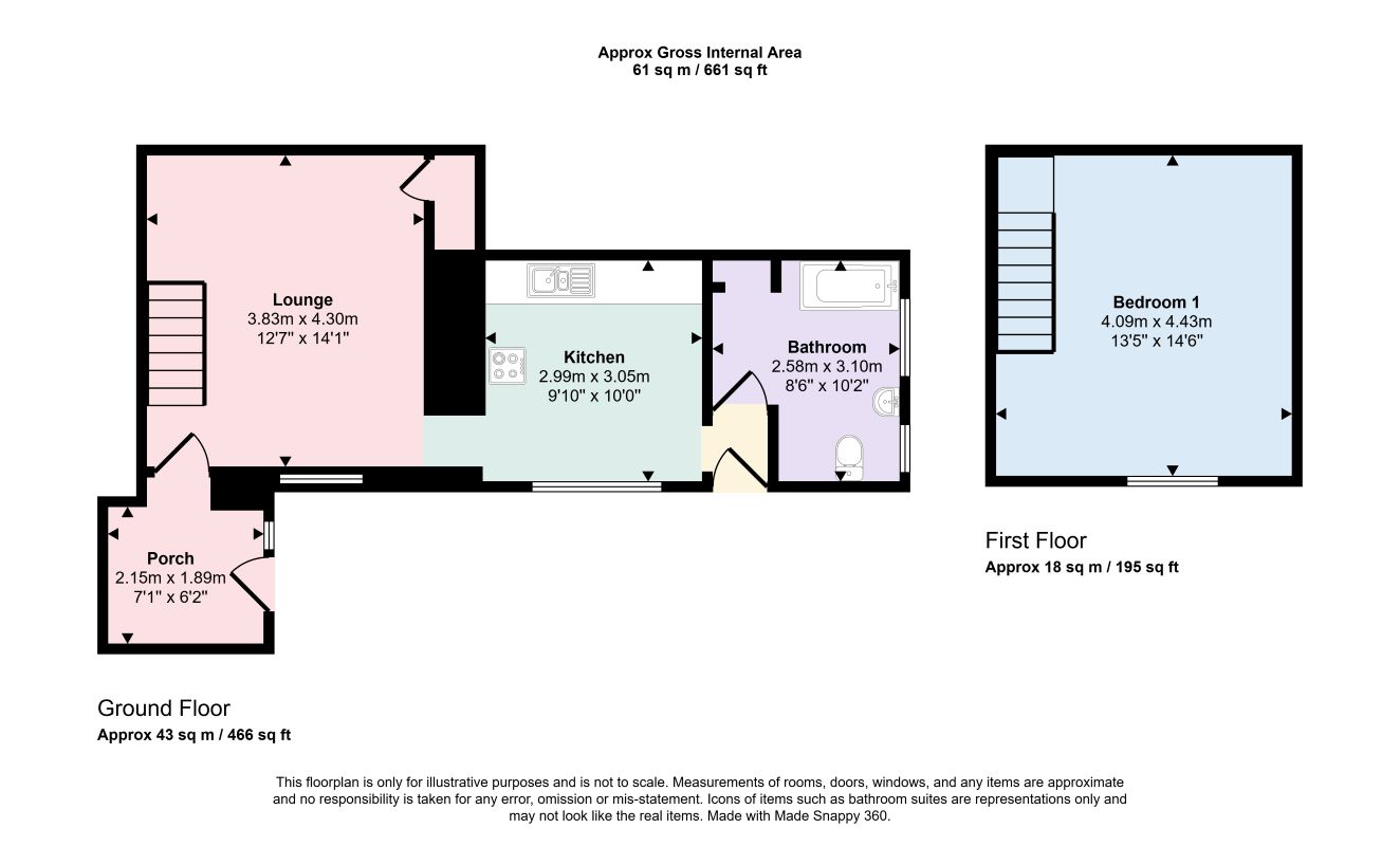 Llanerch Road, Swansea floorplan