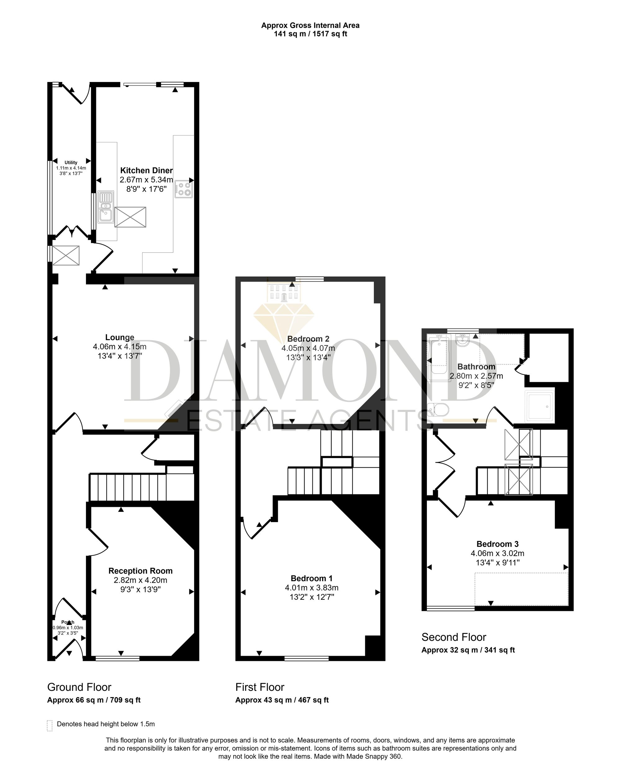 30 Castle Street, Tiverton floorplan