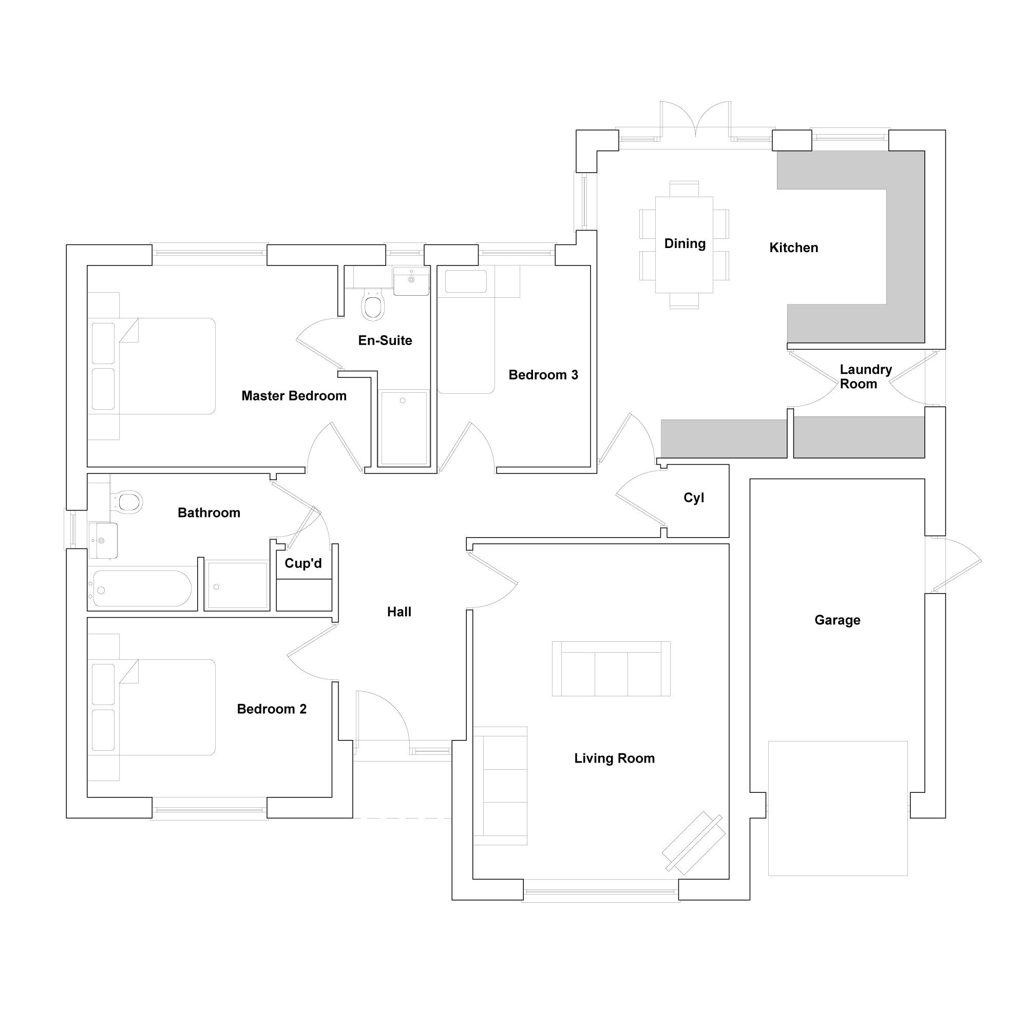 55 Strathtay, Gleneagles Drive, Woodhall Spa floorplan