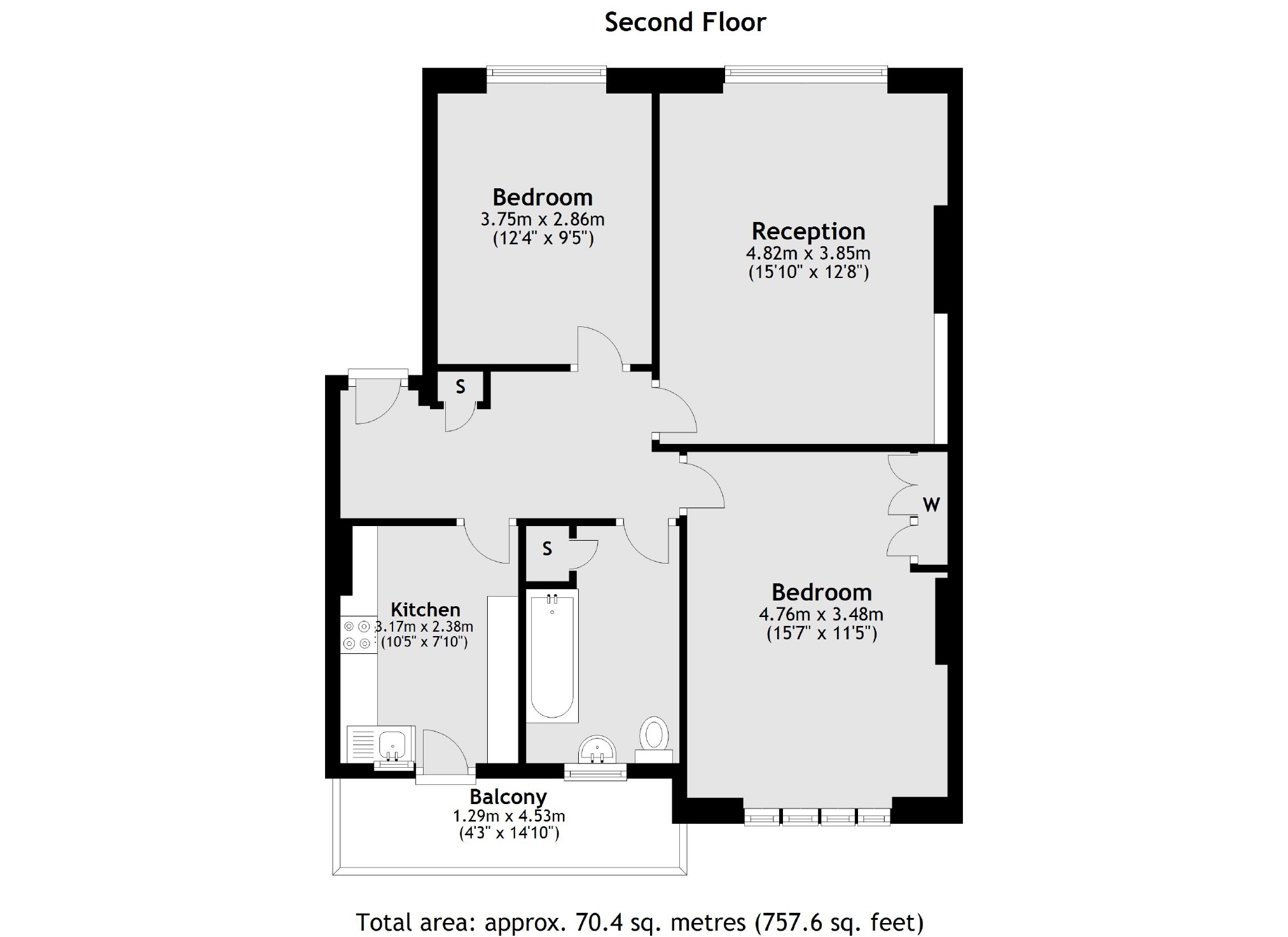 2 bed flat for sale in Richmond Road, Kingston Upon Thames KT2 Zoopla