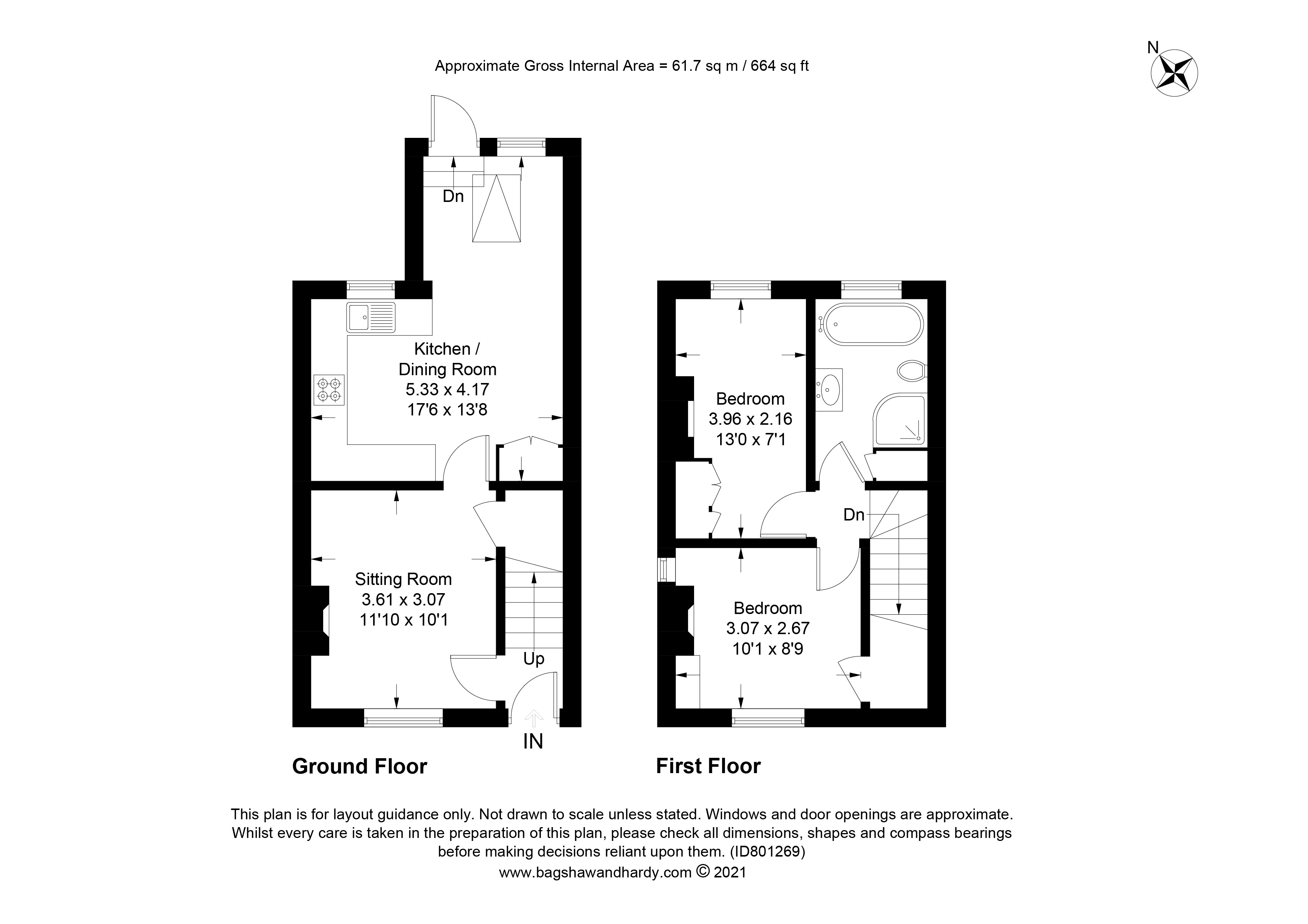 Skimmington Cottages, Reigate floorplan