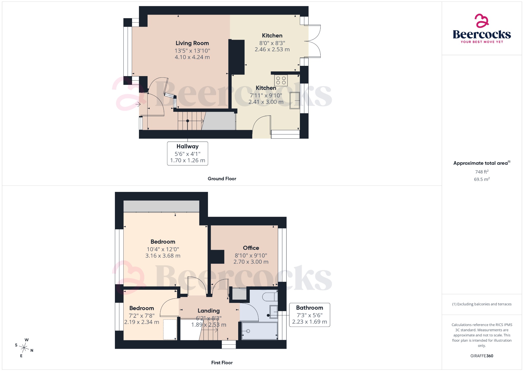 9C Eden Close, Beverley, East Riding of Yorkshire floorplan