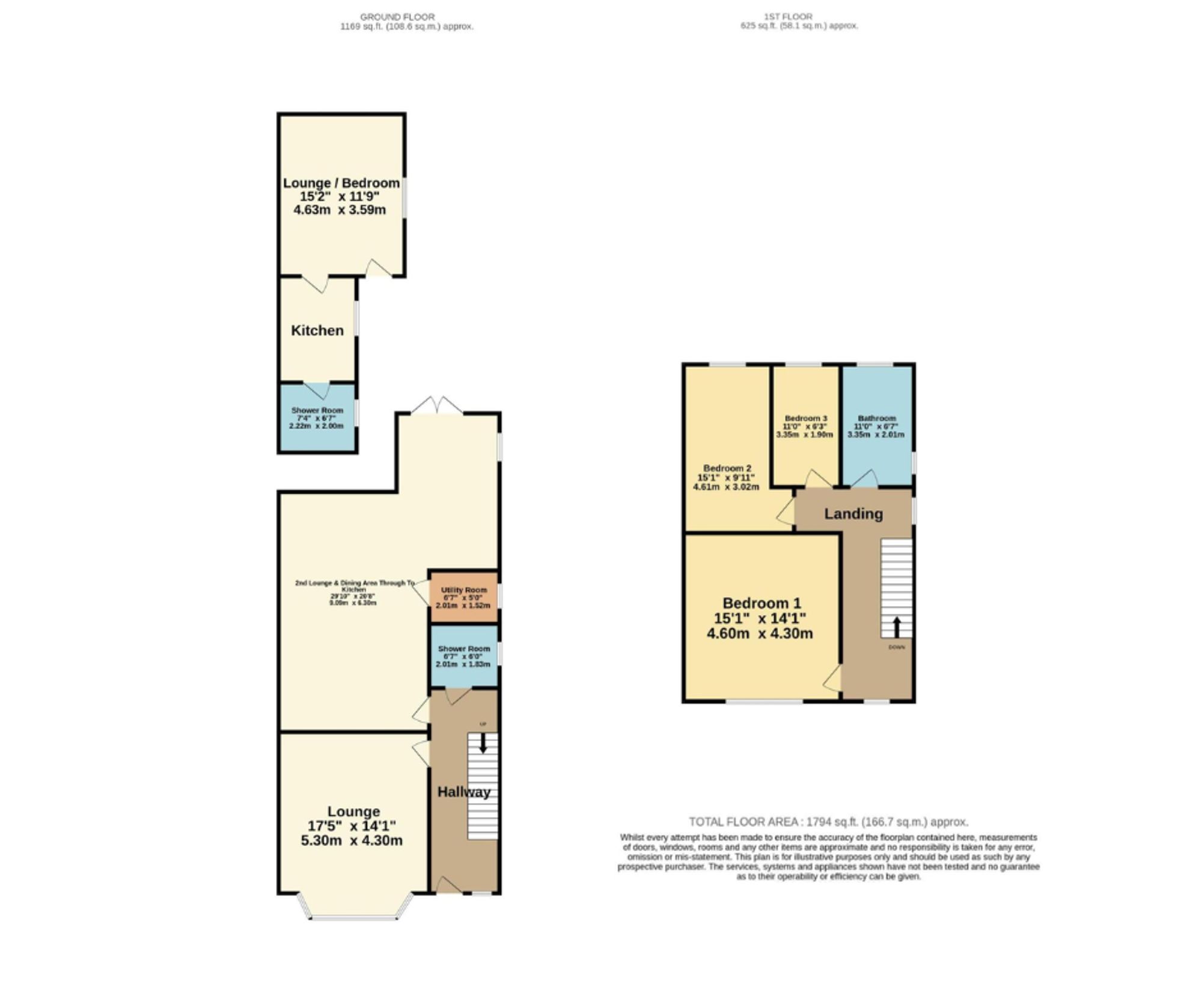 Simister Lane, Prestwich, M25 floorplan