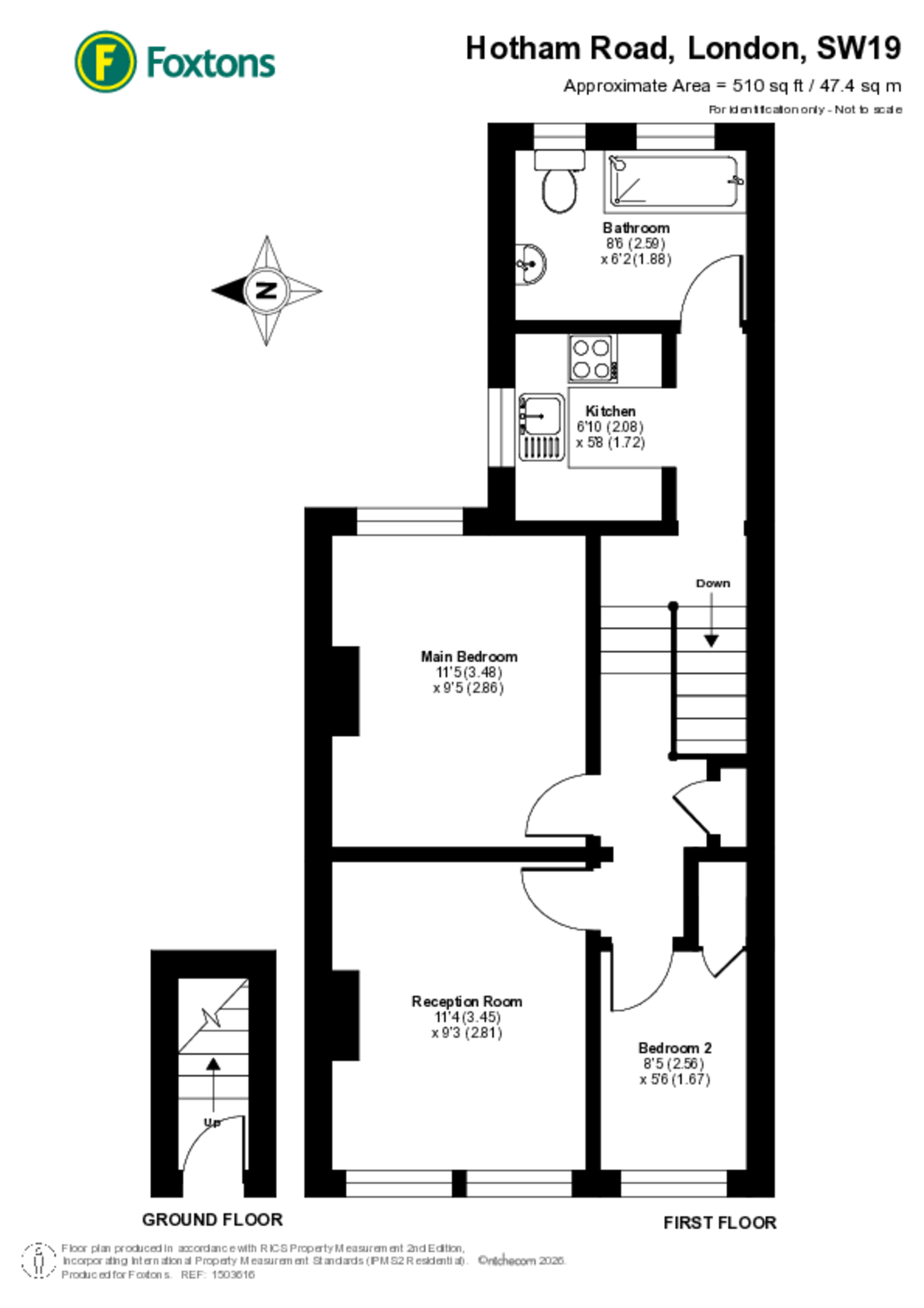 Hotham Road, Wimbledon floorplan