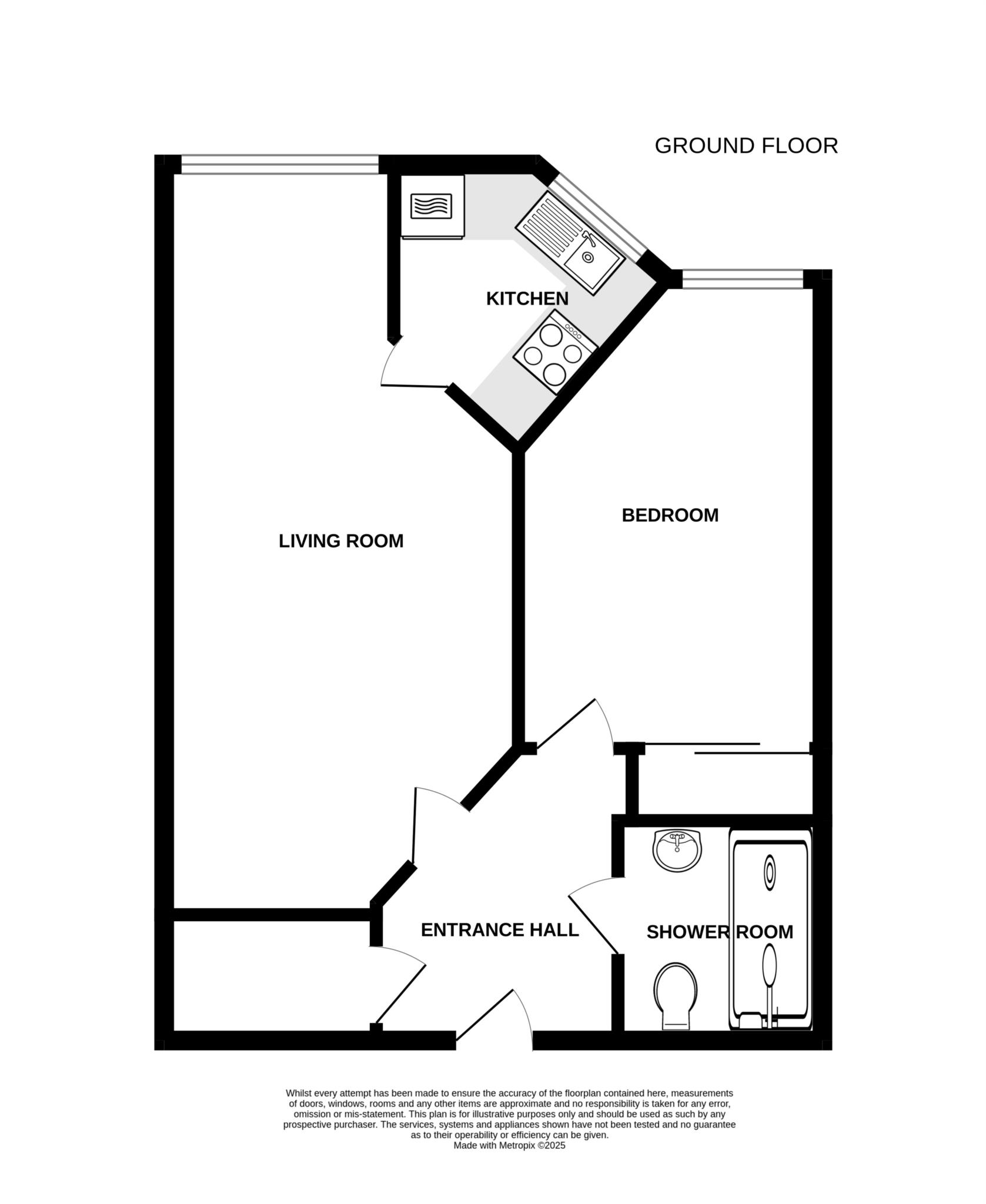 14, Martello Court, Eastbourne floorplan