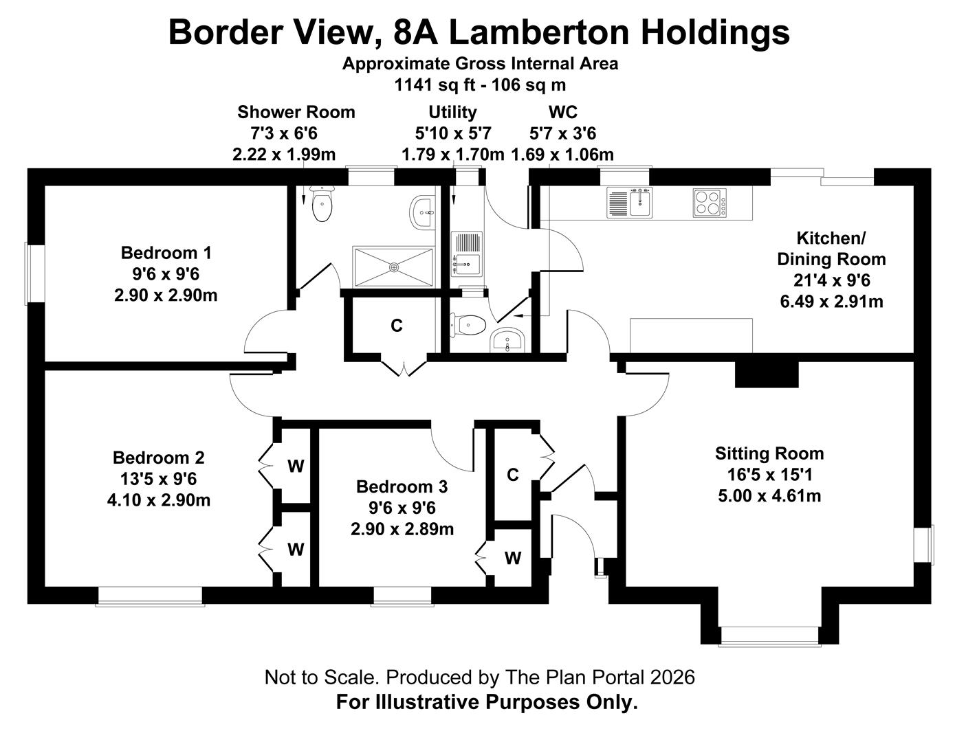Lamberton Holdings, Berwick-Upon-Tweed floorplan