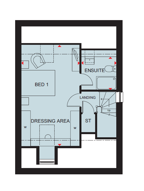 Peglars Way, Wichelstowe, Swindon floorplan