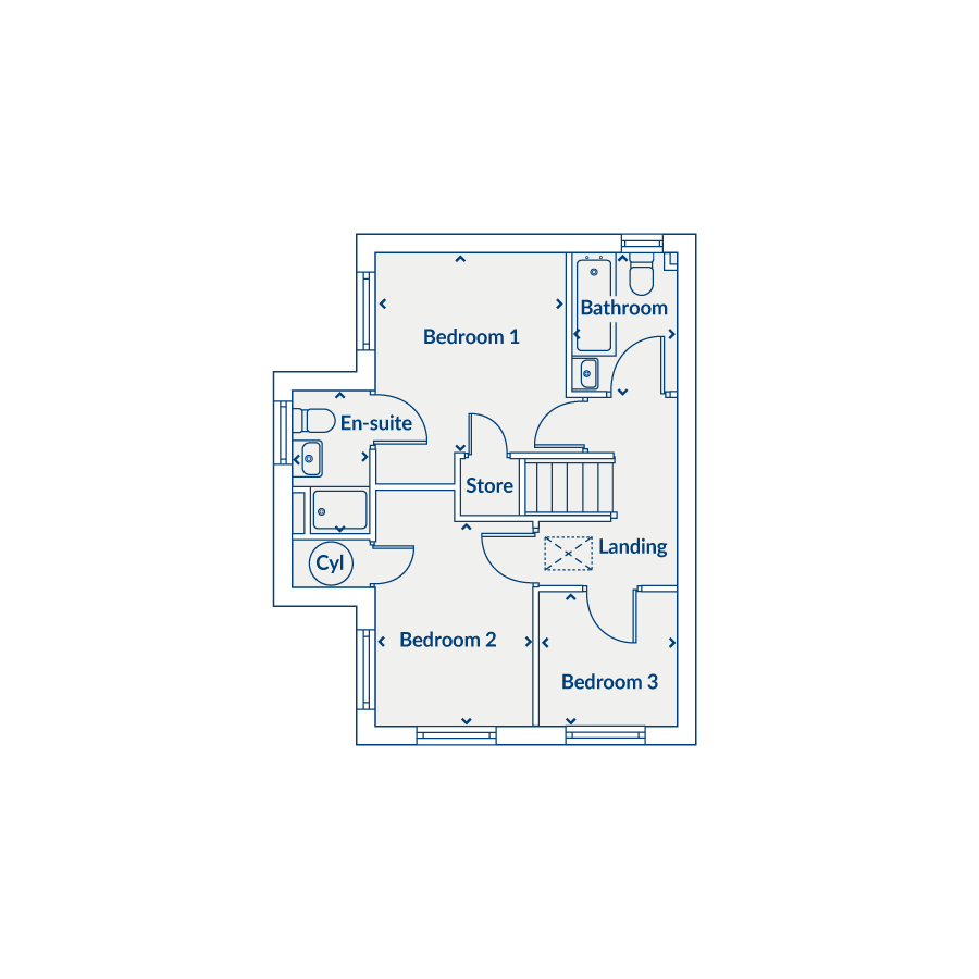 Plot 45, Bothwell Road, Hamilton floorplan