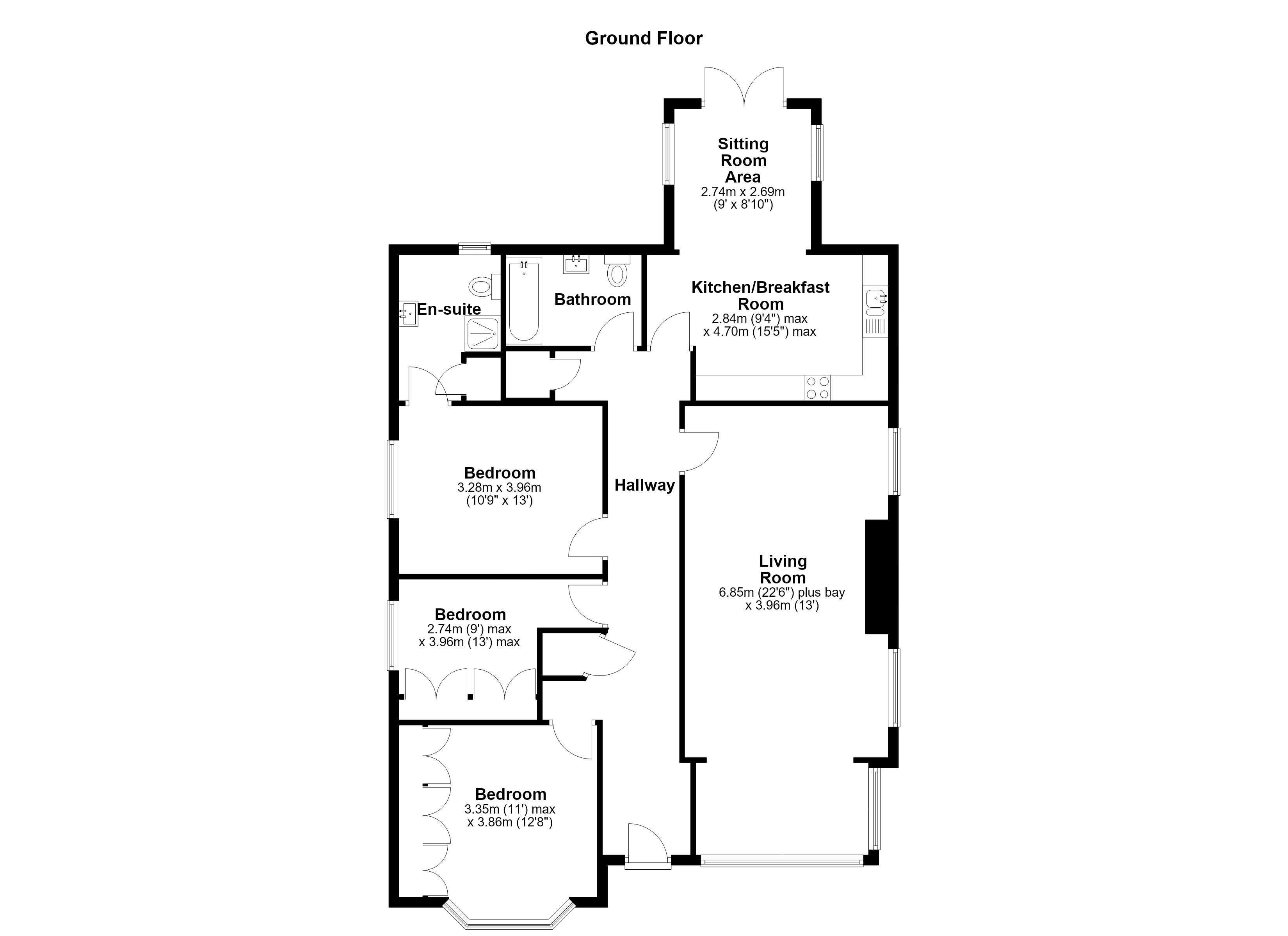 55 Stoddens Road, Burnham-on-Sea floorplan