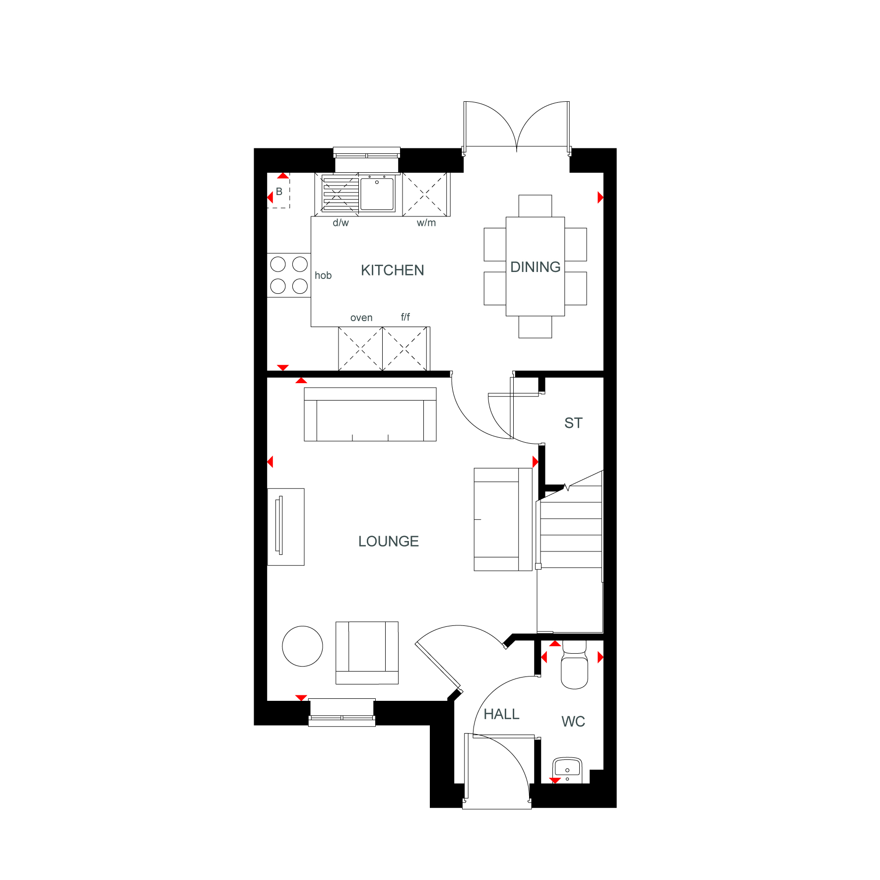 3 Bedrooms End terrace house for sale in 