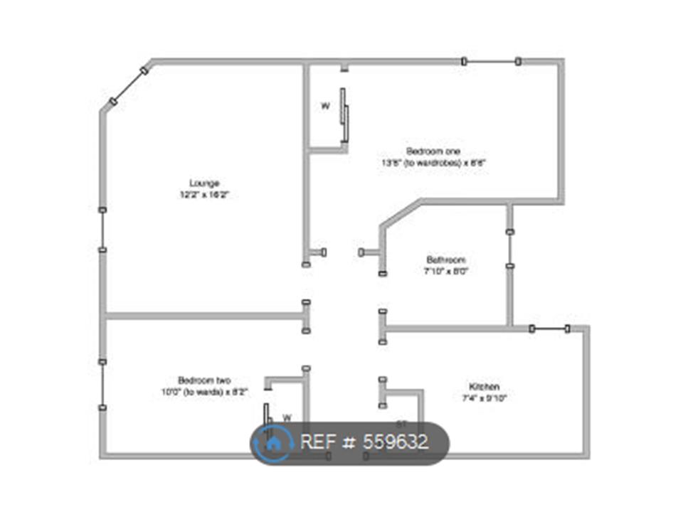 2 Bedrooms Flat to rent in Westercraigs Court, Glasgow G31