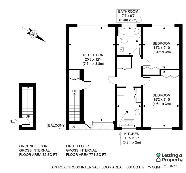 2 Ray Court, Ray Gardens, Stanmore floorplan