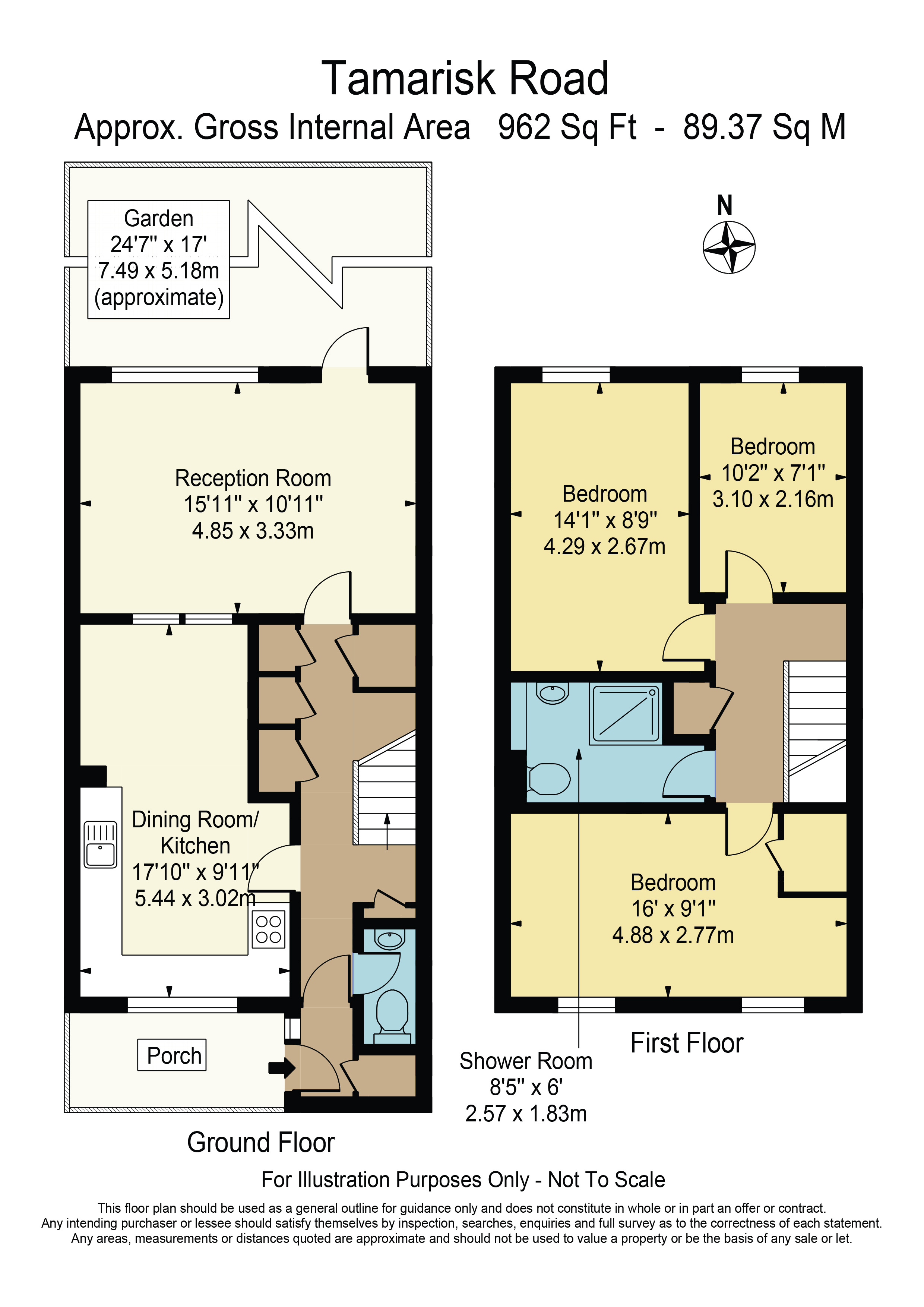190, Tamarisk Road, Essex floorplan