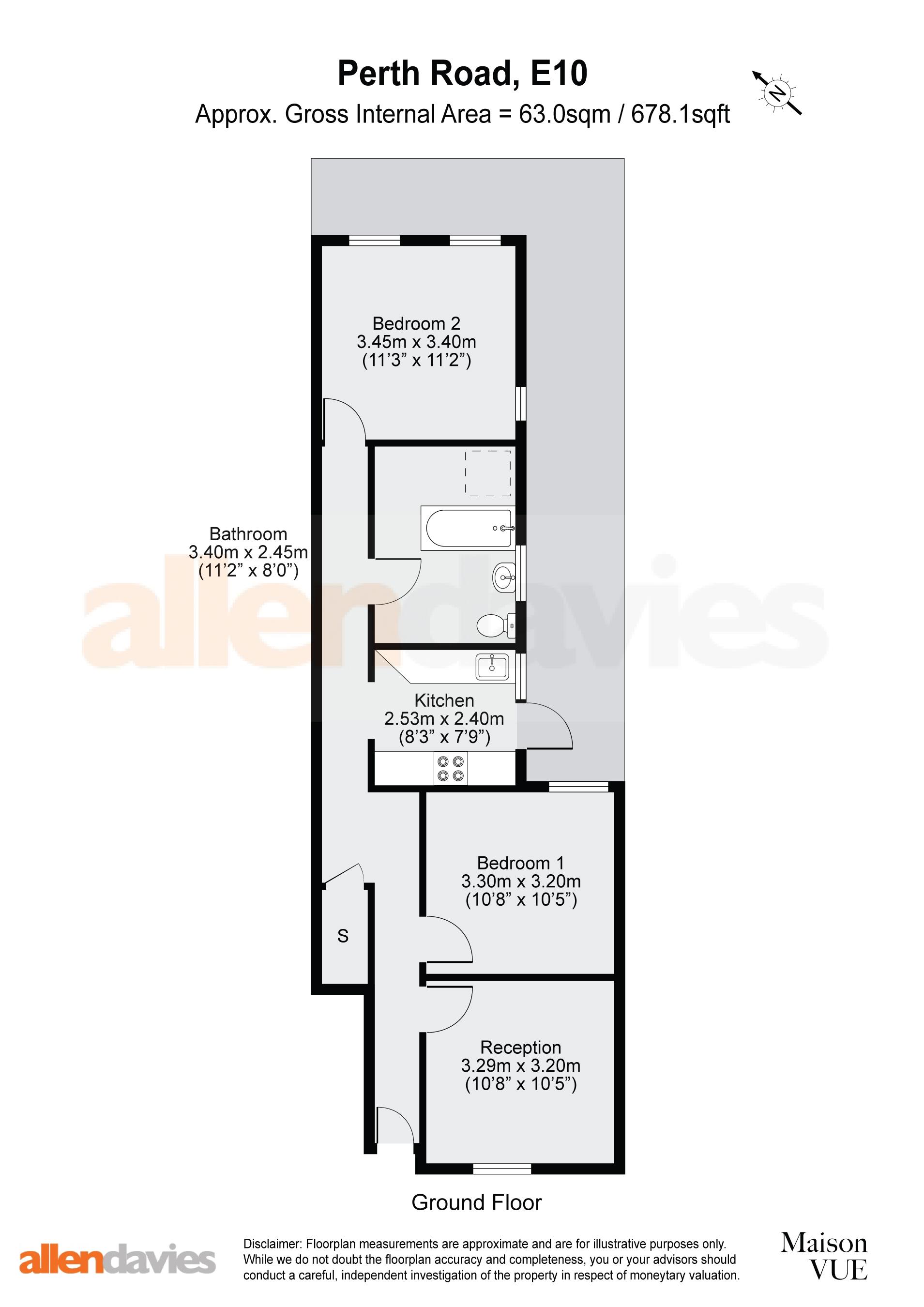 Perth Road, Leyton E10, 2 bedroom flat for sale 63938825 PrimeLocation