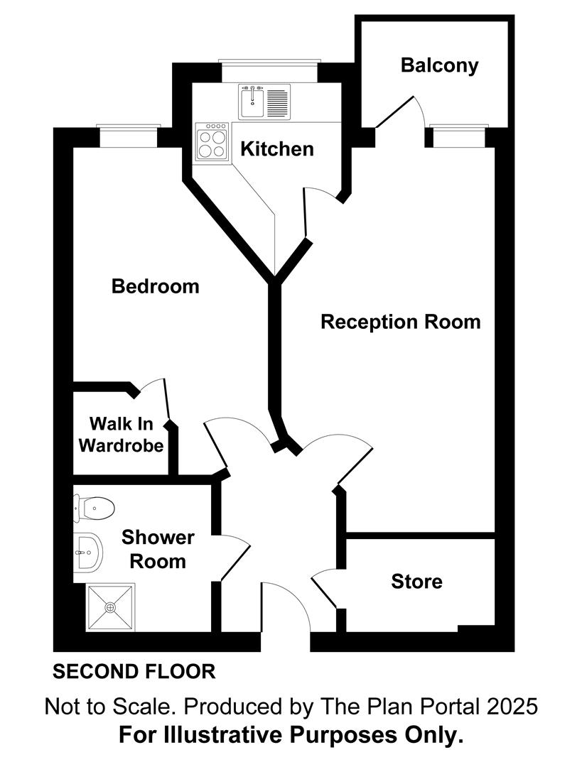 44, Waggoners Court, Legions Way, Bishop's Stortford floorplan