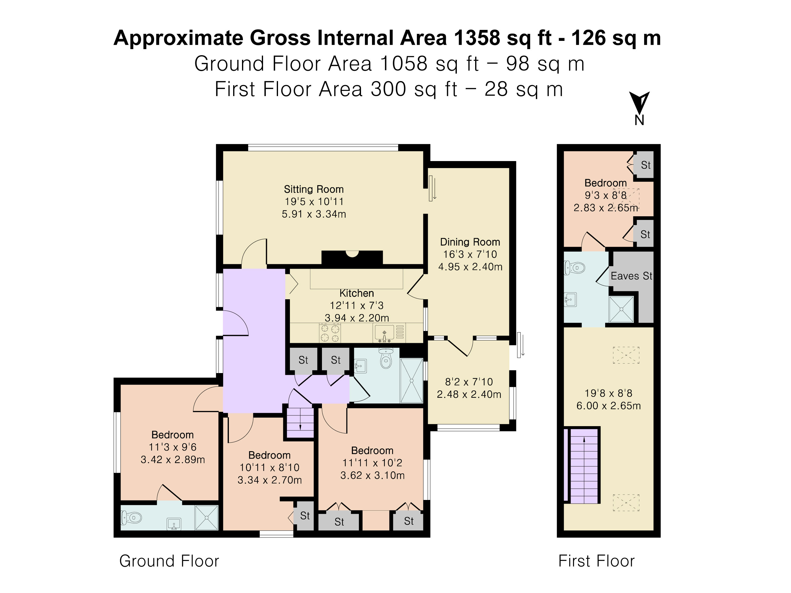 Gleneagles, Woodcote floorplan