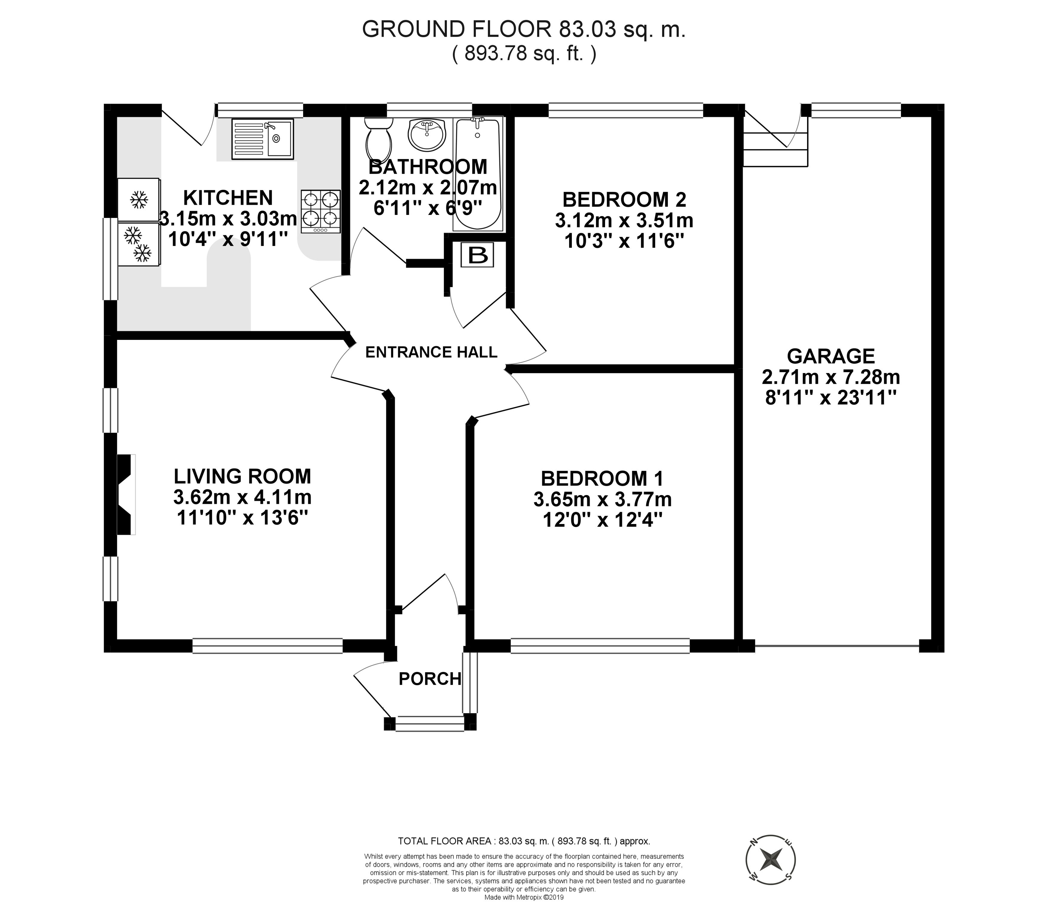 2 bed detached bungalow for sale in Haytor Grove, Newton Abbot TQ12