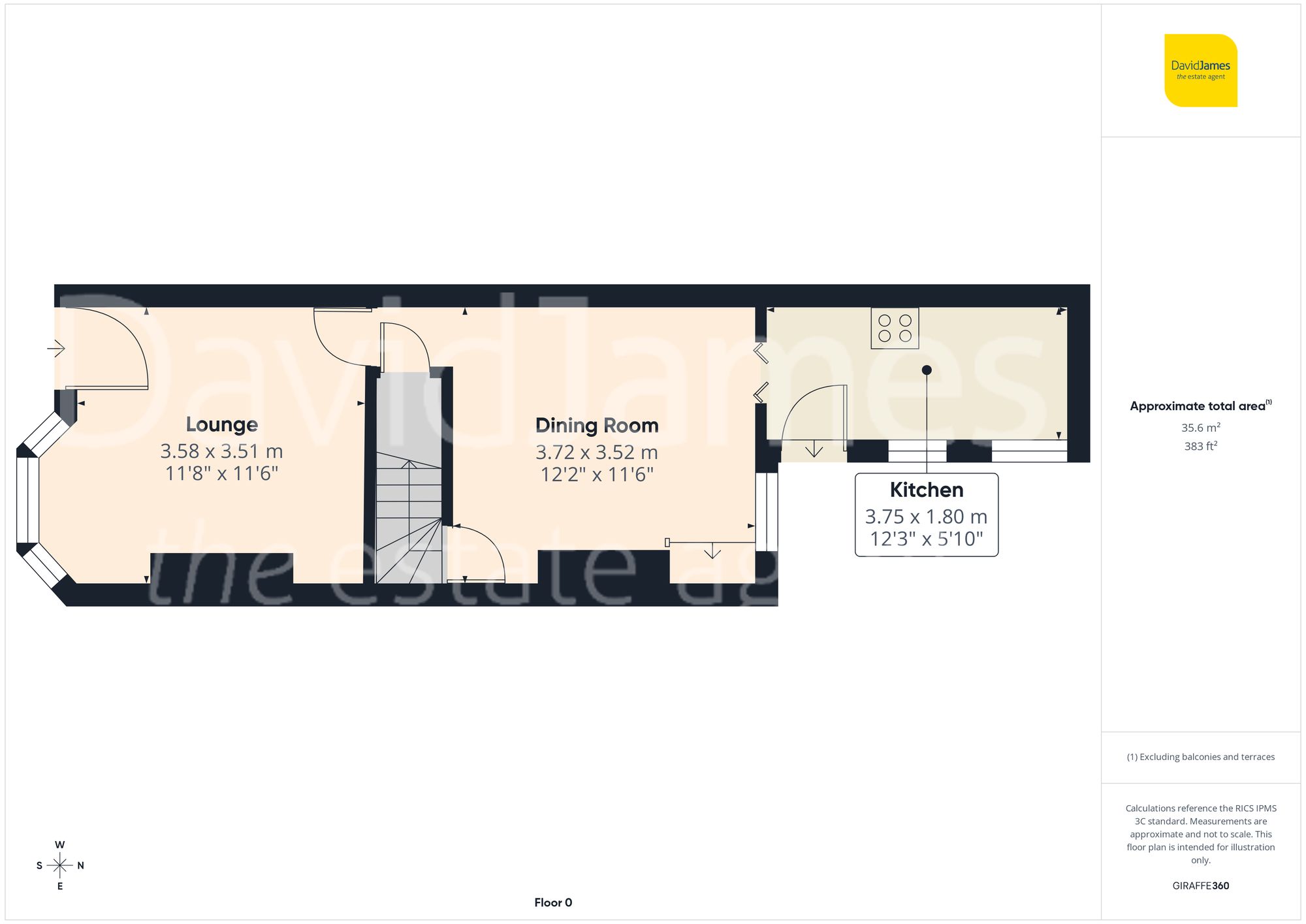 35 Worrall Avenue, Nottingham floorplan