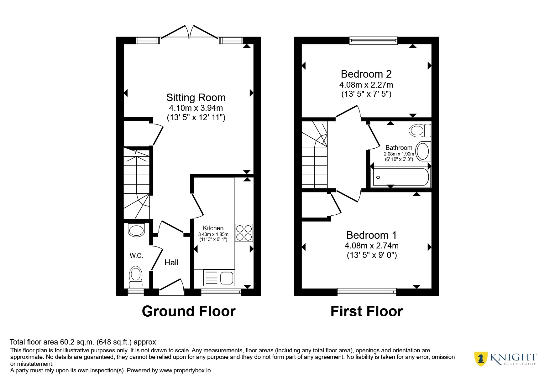 37, Castle Close, Stamford floorplan