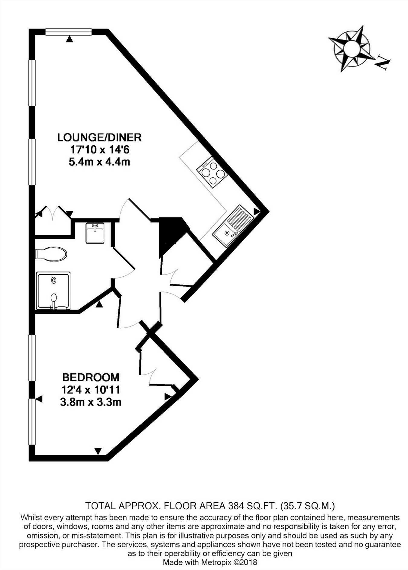 1 Bedrooms Flat to rent in Silks Apartments, Wadding Street, London SE17