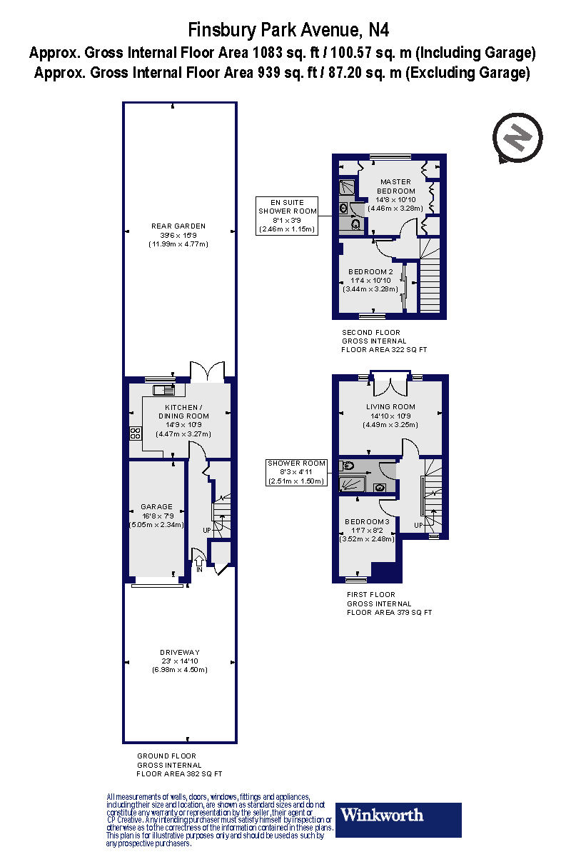 30, Finsbury Park Avenue, London floorplan