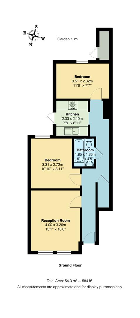 Warner Road, Walthamstow floorplan