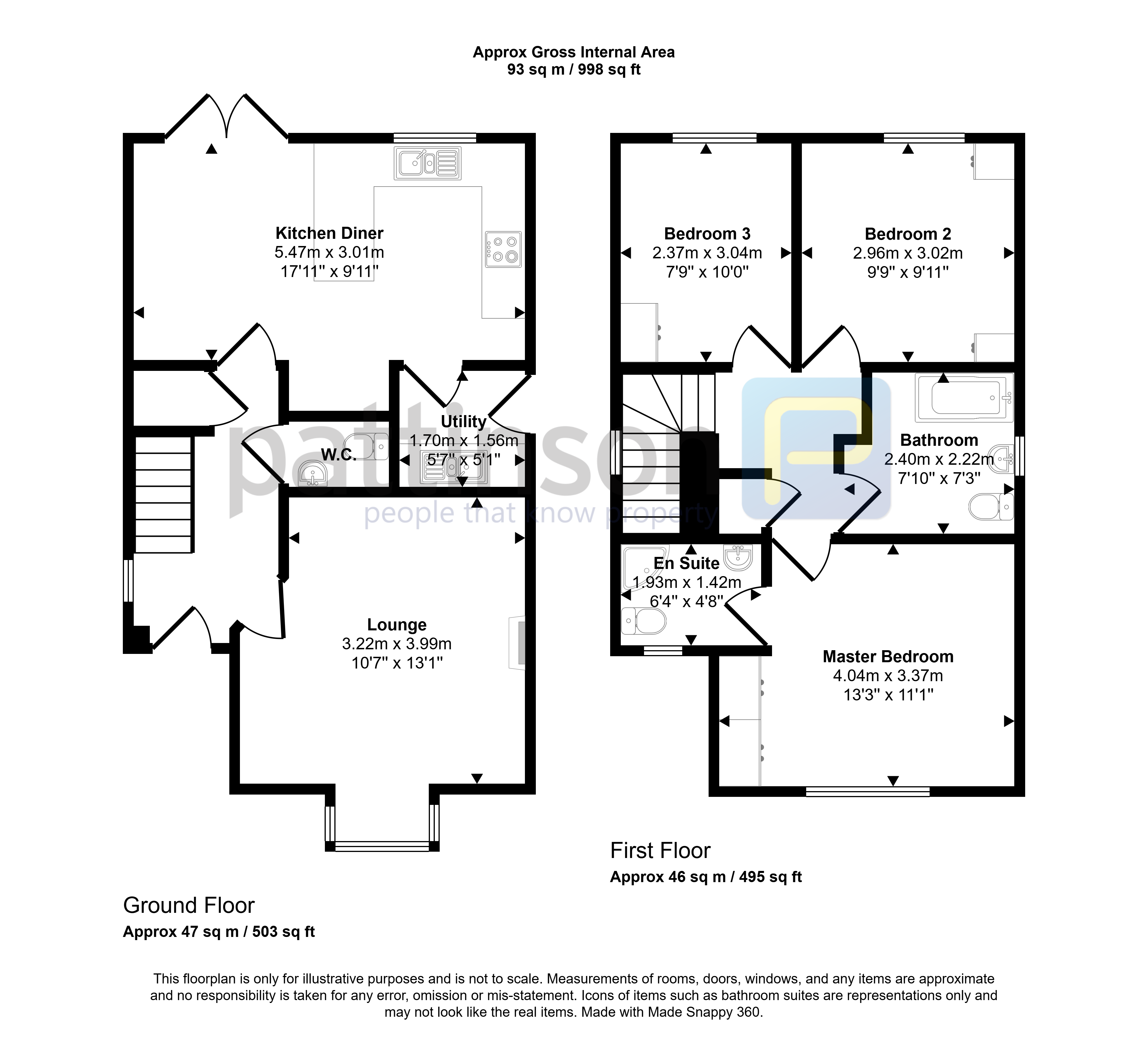 Redwood Court, Ashington floorplan