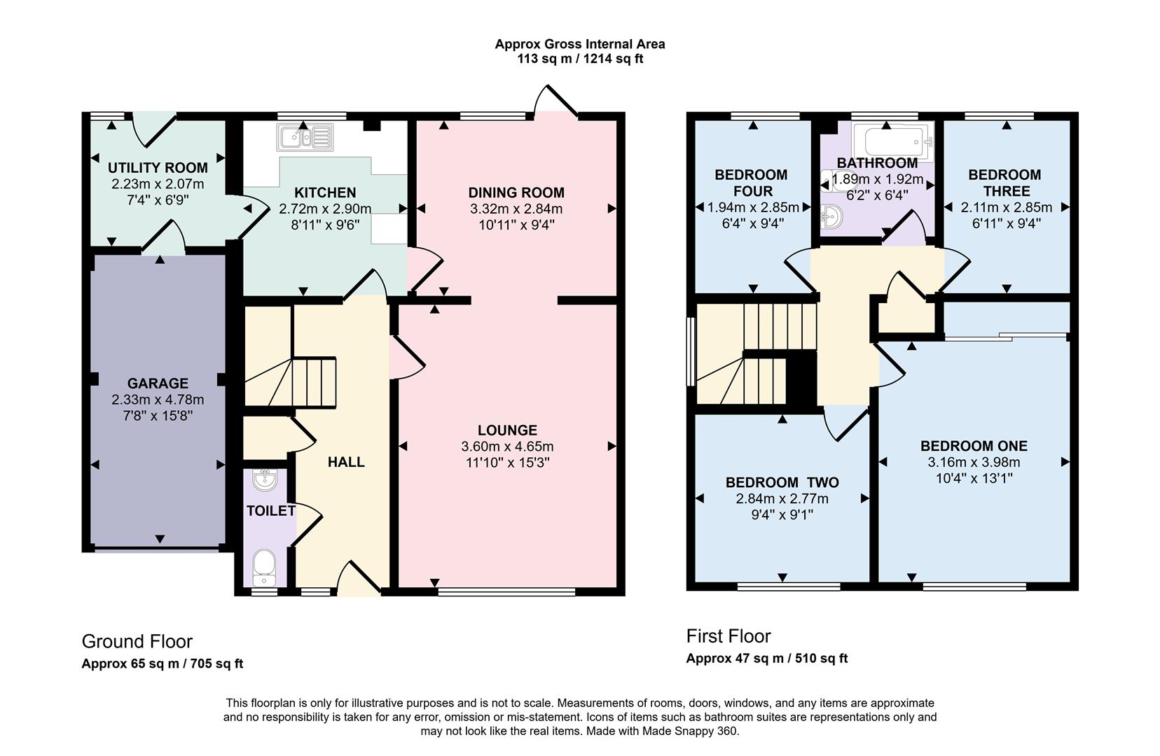 10, Cowdrey Close, Rochester floorplan