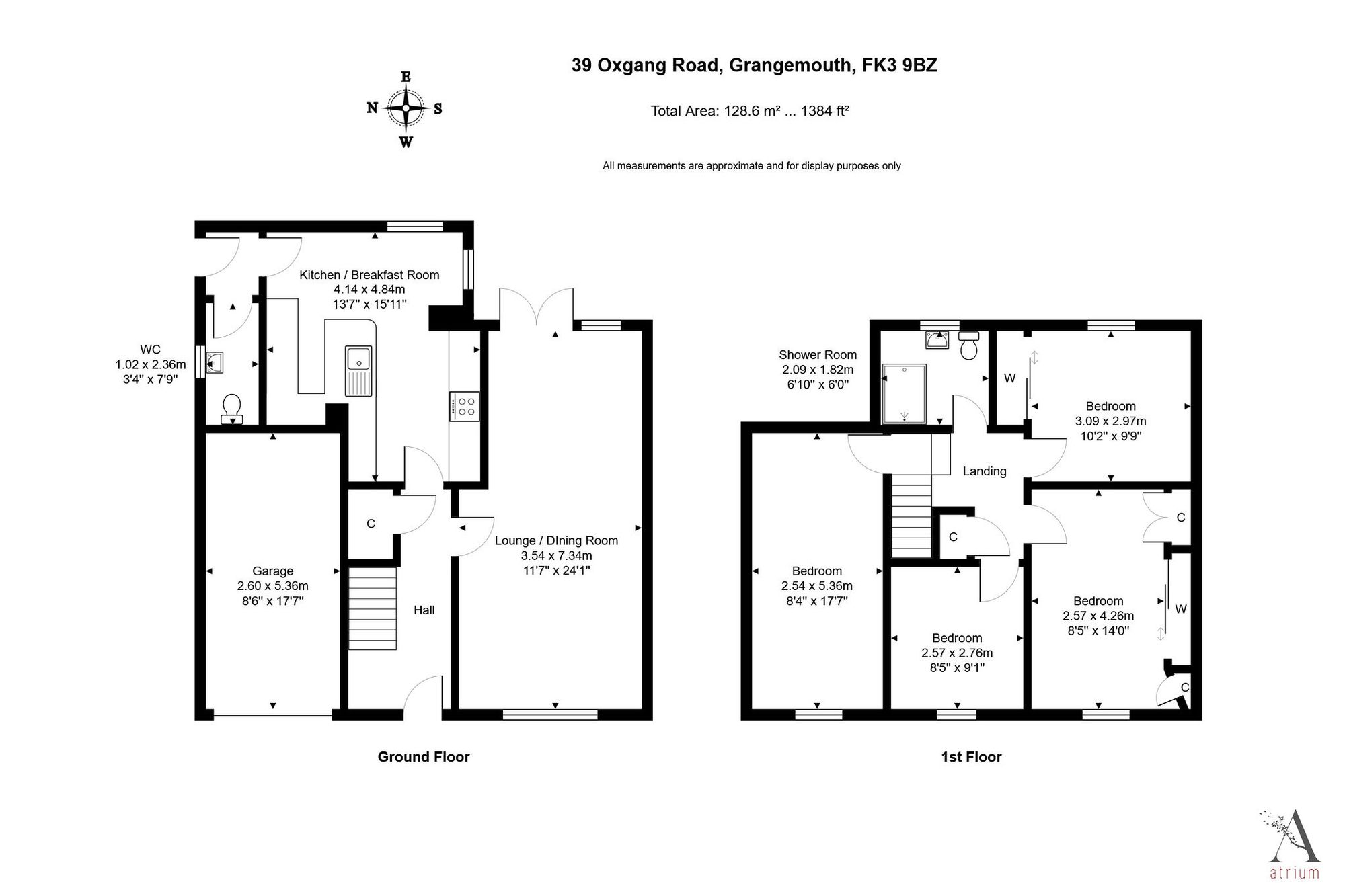 39 Oxgang Road, Grangemouth floorplan