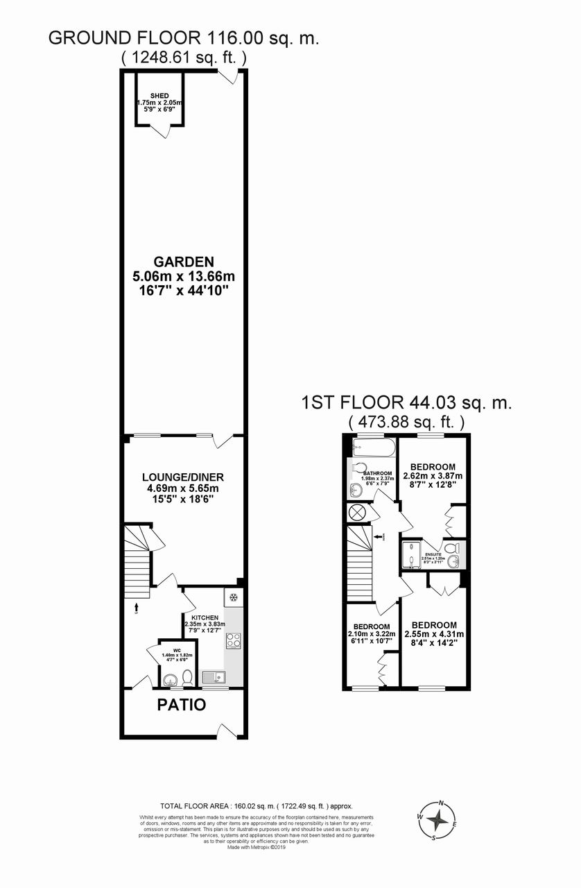 3 Bedrooms Terraced house to rent in Fairthorn Road, Charlton, London SE7