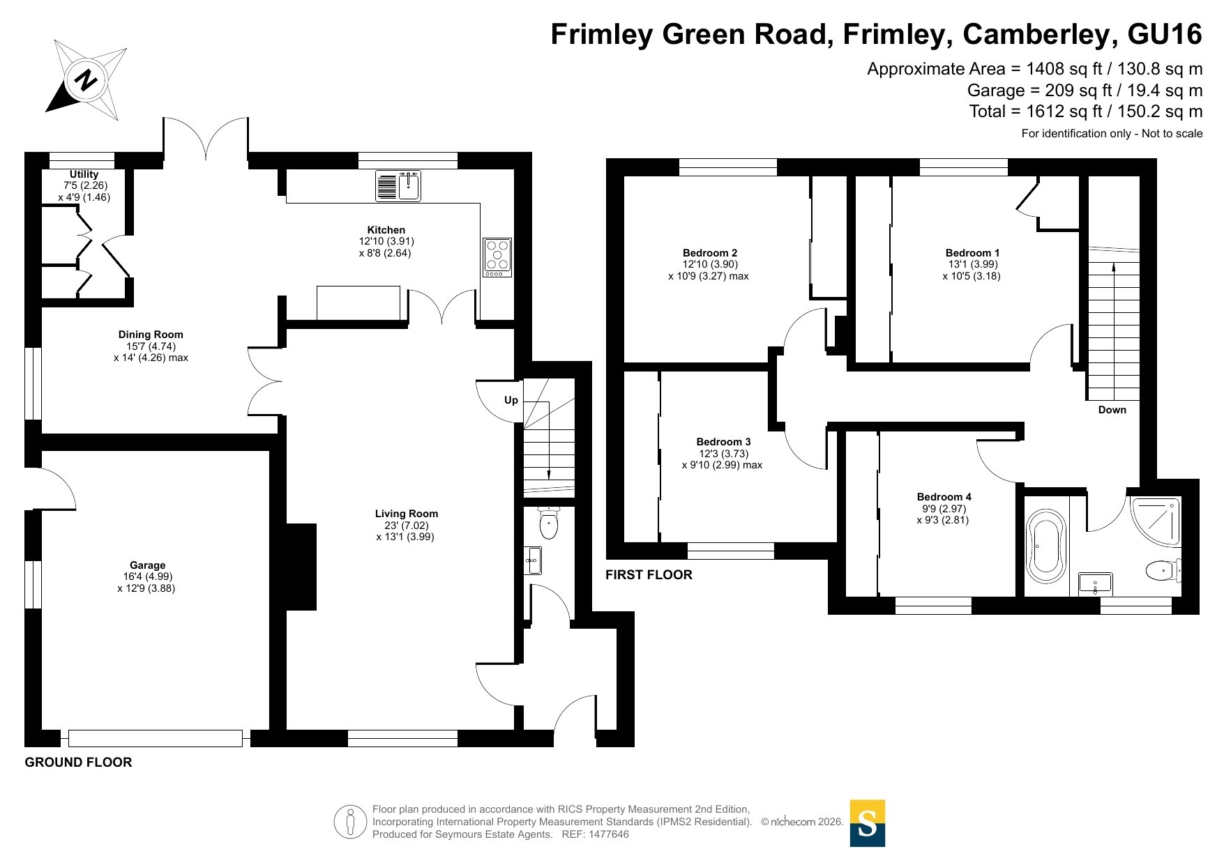 4A,, Frimley Green Road, Camberley floorplan