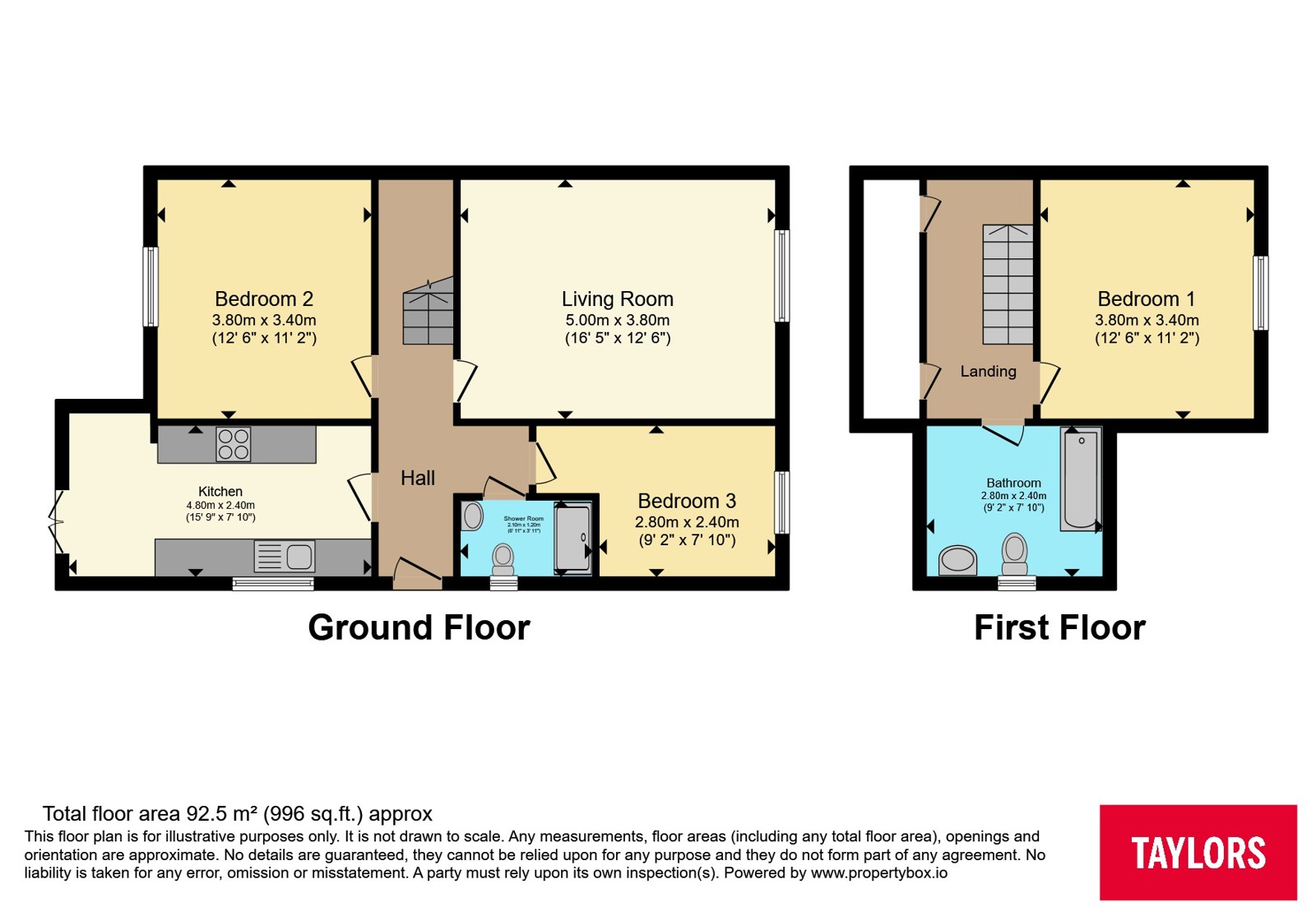 North Way, Towcester floorplan