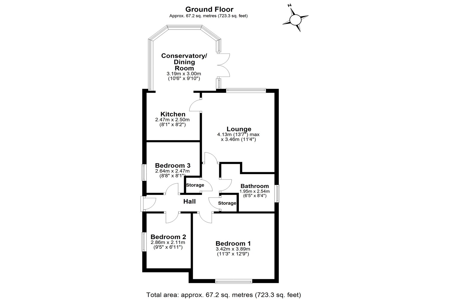 Haweswater Close, Cloughwood, Runcorn WA7, 3 bedroom detached bungalow