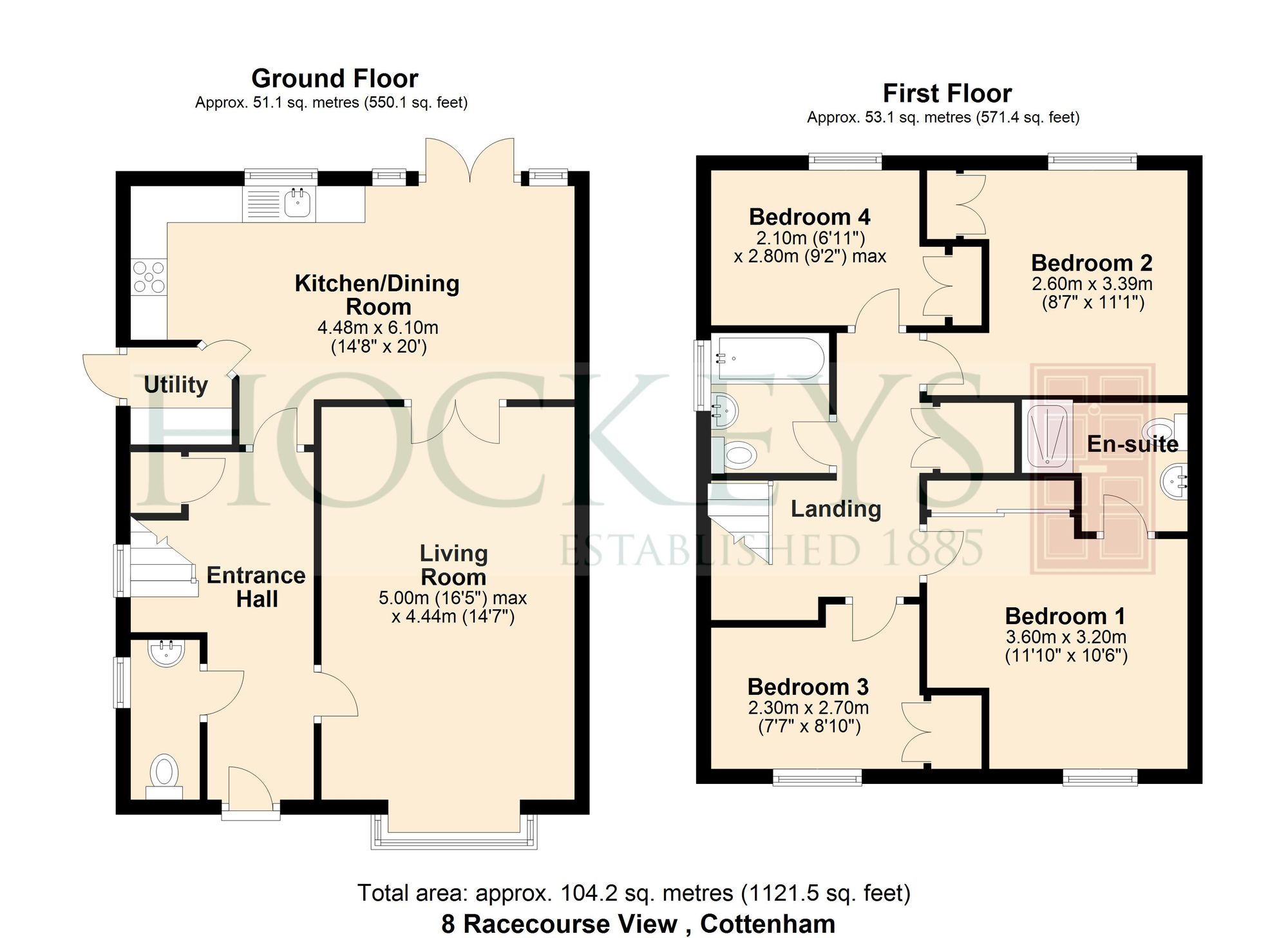 8 Racecourse View, Cambridge floorplan