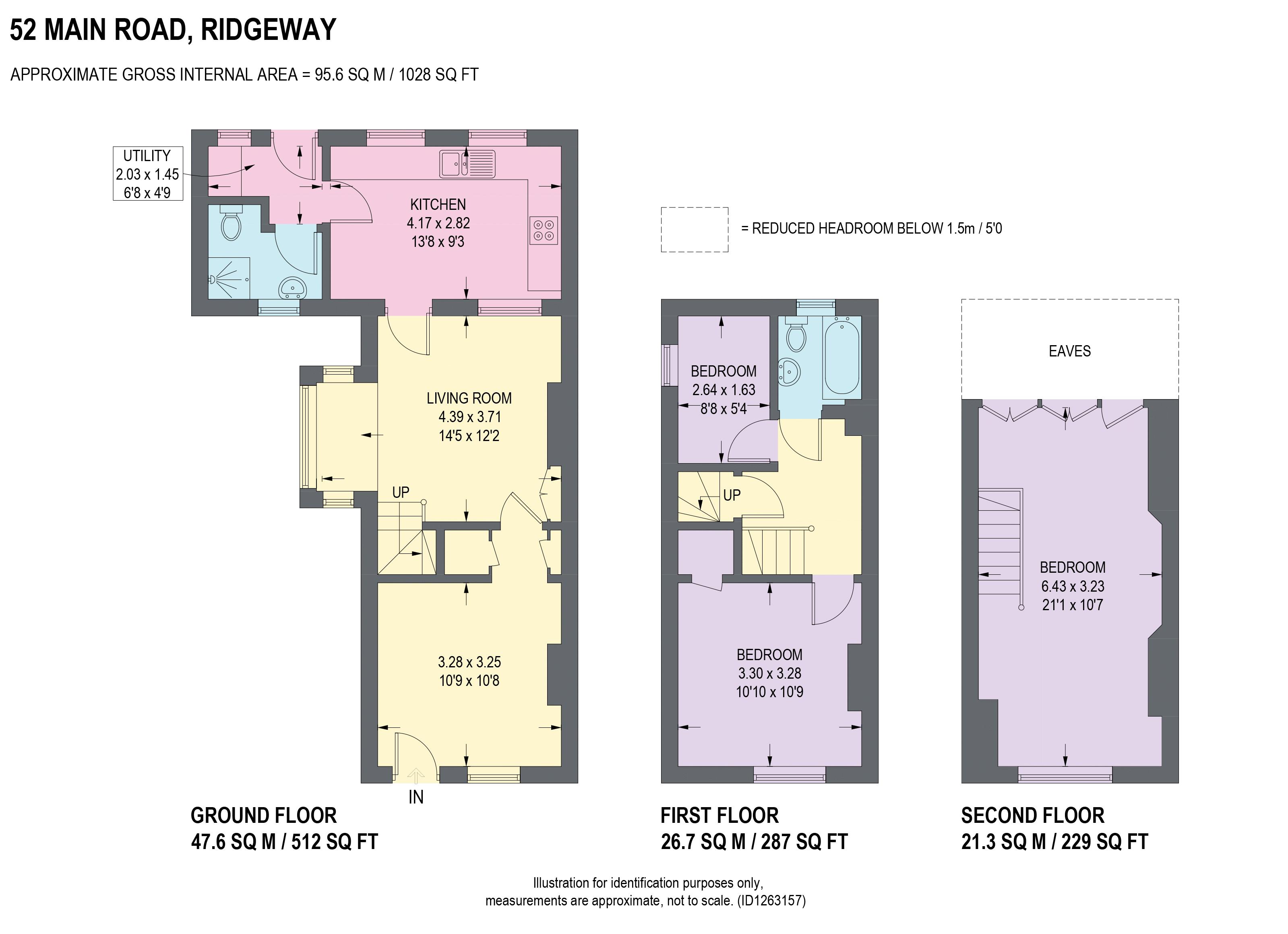 52, Main Road, Sheffield floorplan