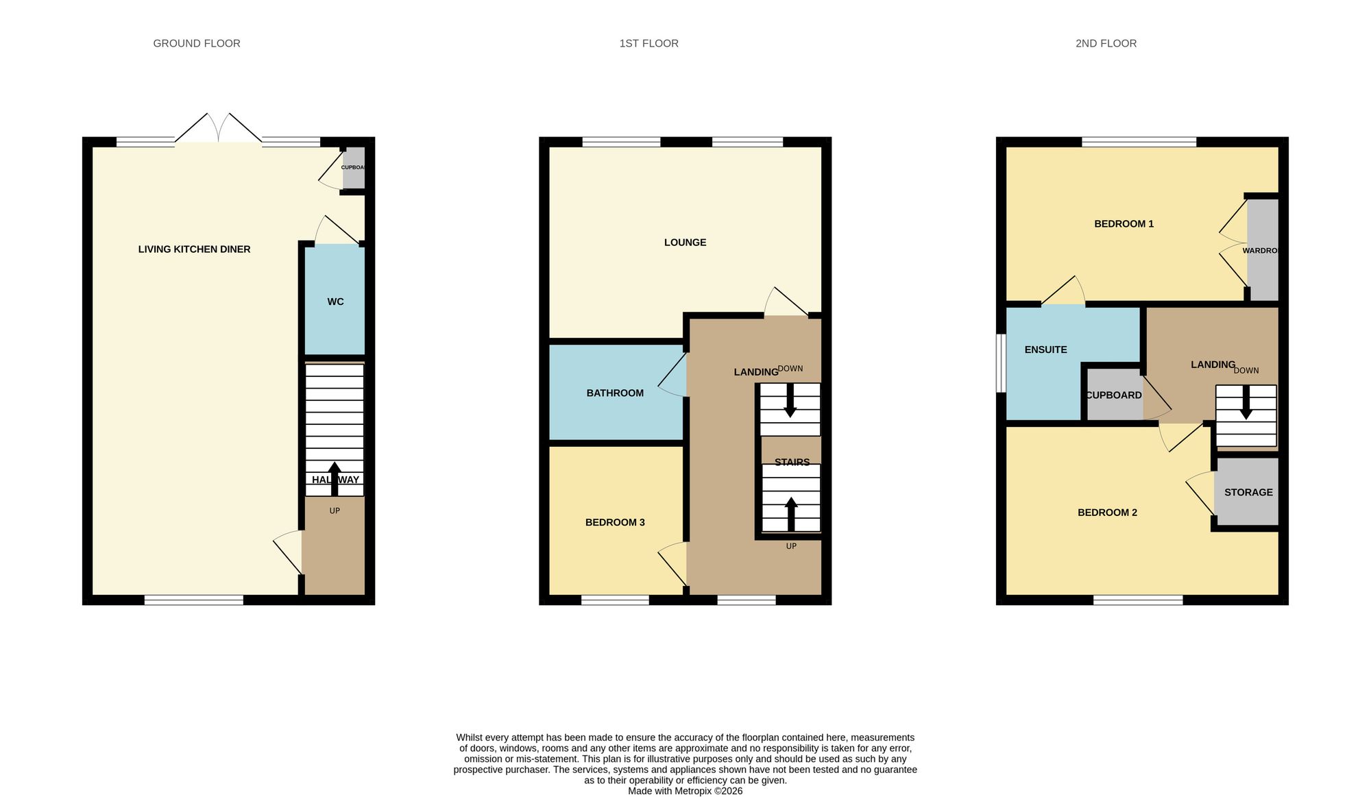 5 Southwell Square, Carlisle floorplan