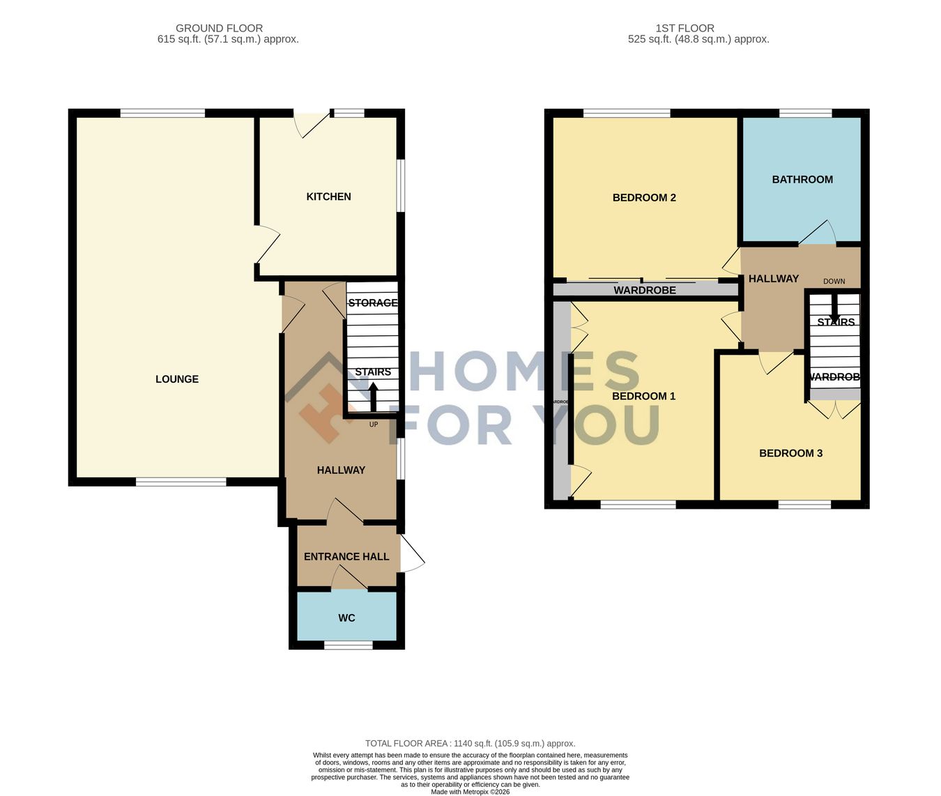 35, Alloway Crescent, Bonnybridge floorplan