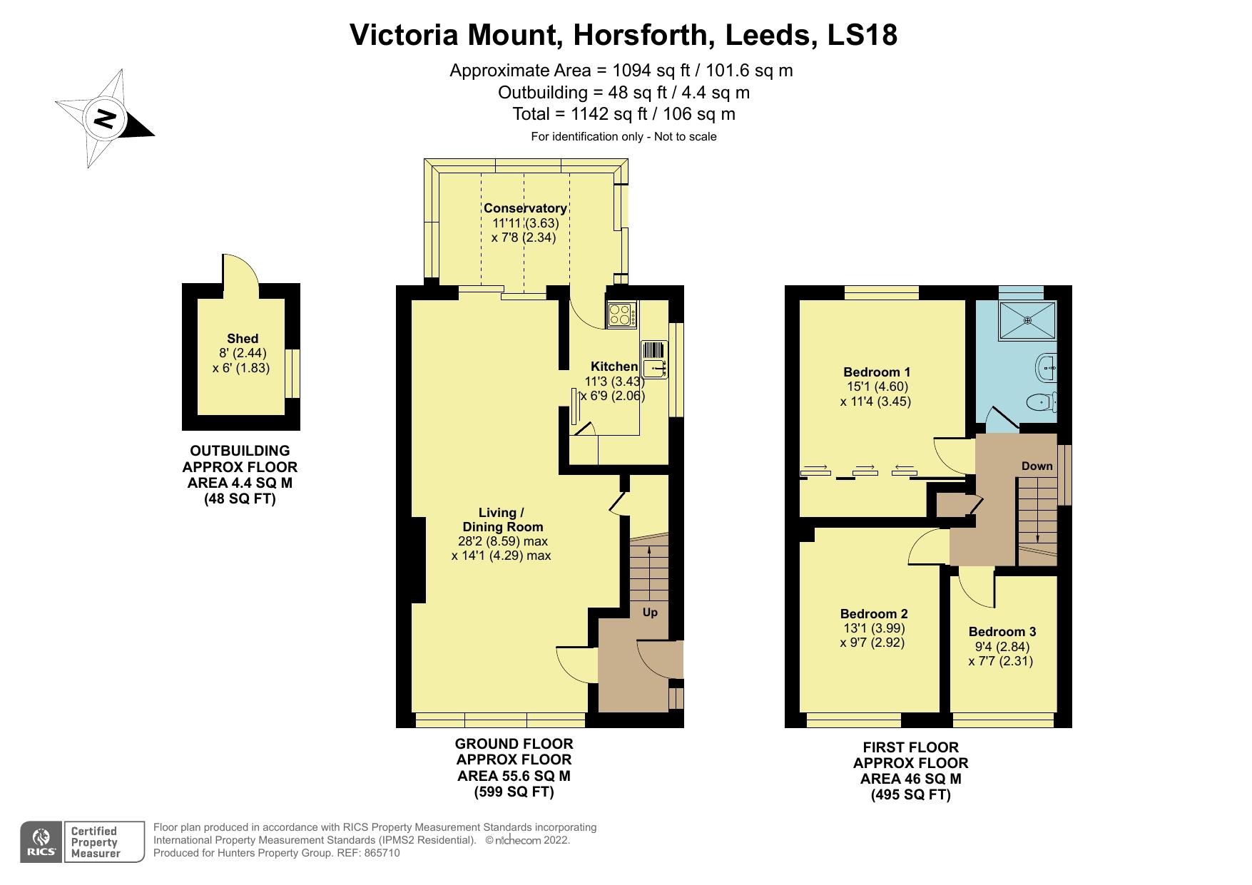 Victoria Mount, Horsforth LS18, 3 bedroom semidetached house for sale