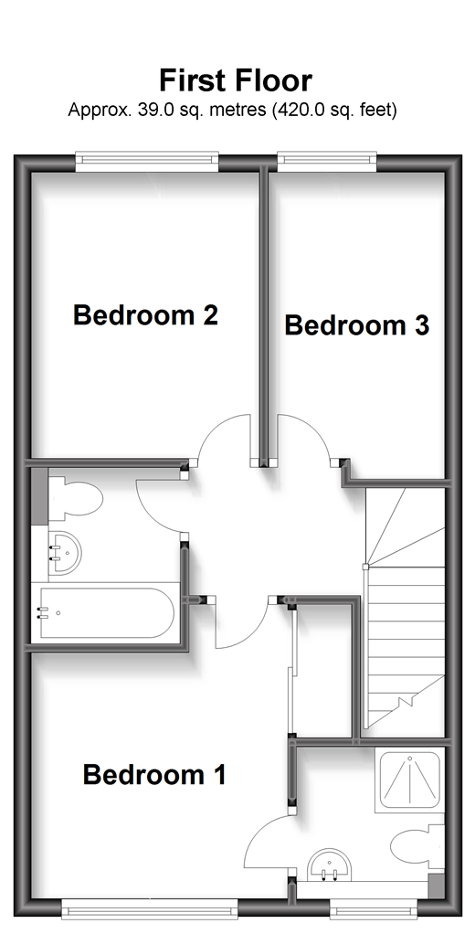 Trefoil Way Ridgewood Uckfield East Sussex Tn22 3 Bedroom End