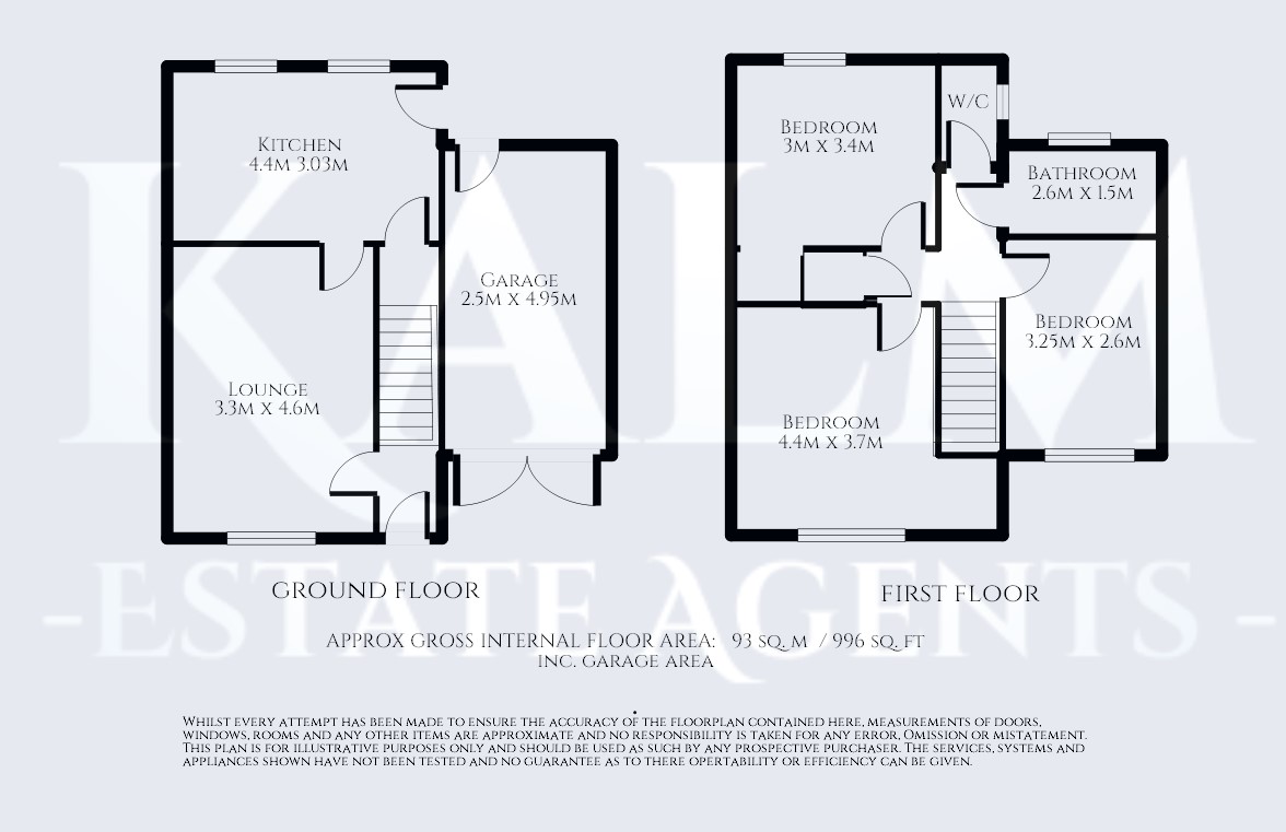 8a, Long Lane, Stevenage floorplan