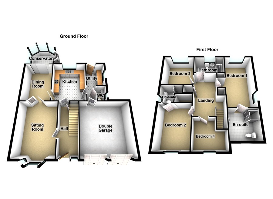15, Brunel Way, Honeybourne floorplan