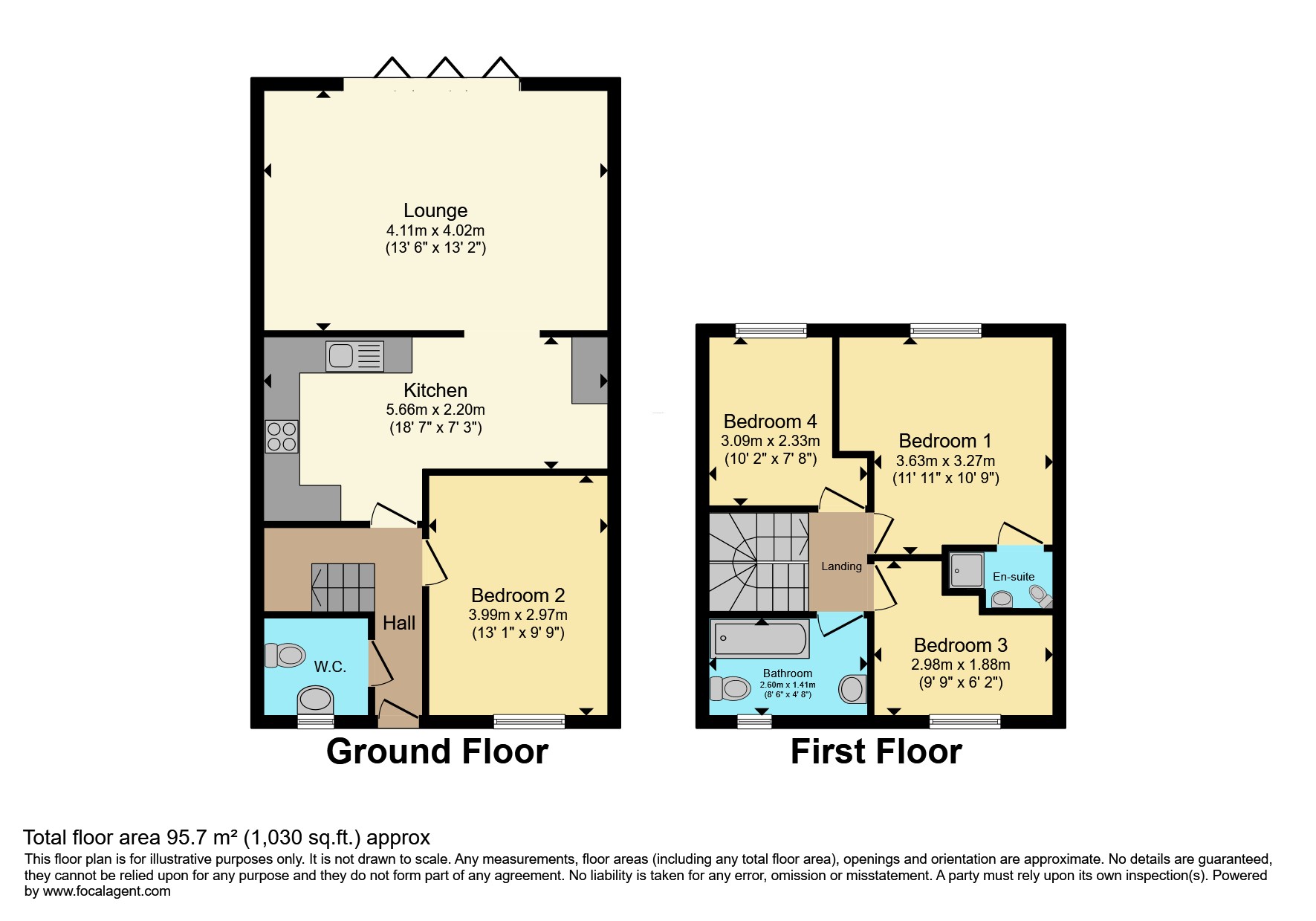 15, Anderby Walk, Bolton floorplan