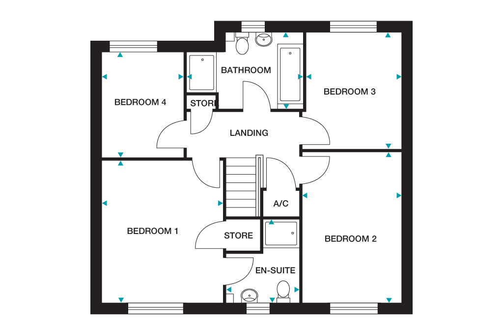 PLOT105, Parkway, Gaywood, King's Lynn floorplan