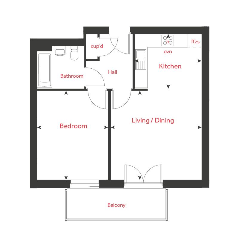 Plot 66, The Brooklands, Finch, Dovercourt Road, Bristol floorplan