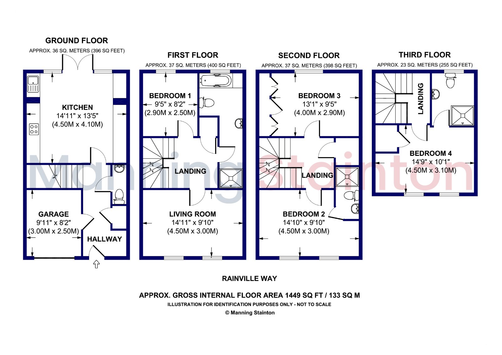 Raynville Way, West Yorkshire floorplan