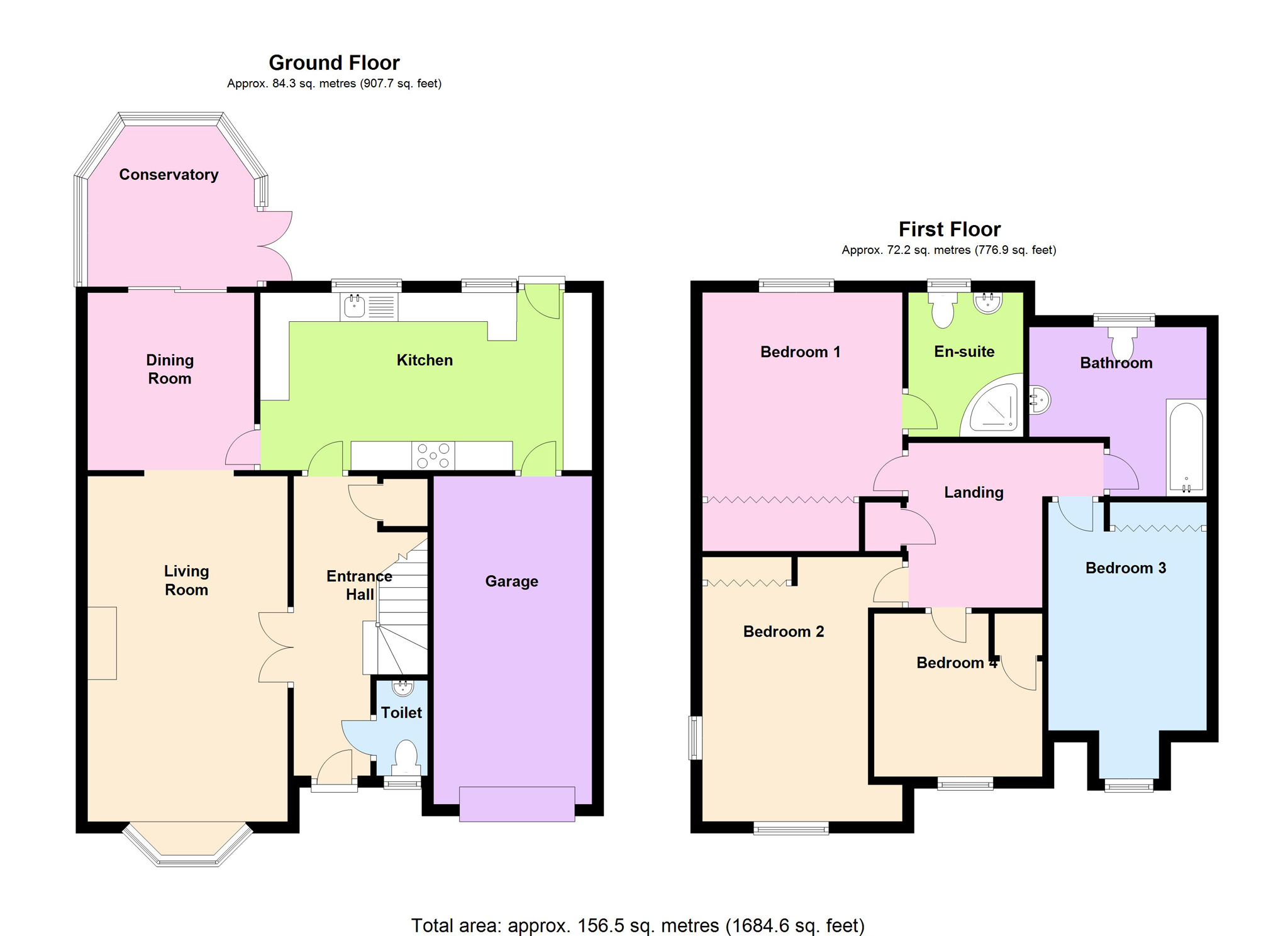 4 Bedrooms Link-detached house for sale in Roman Way, Wantage, Oxfordshire OX12