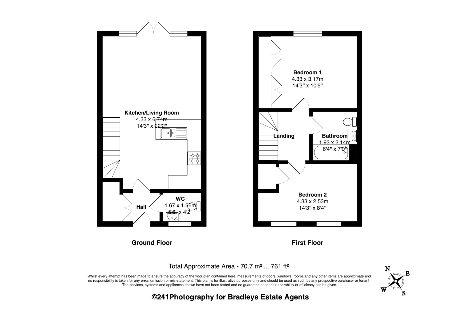 3, Falcon Mews, Plymouth floorplan