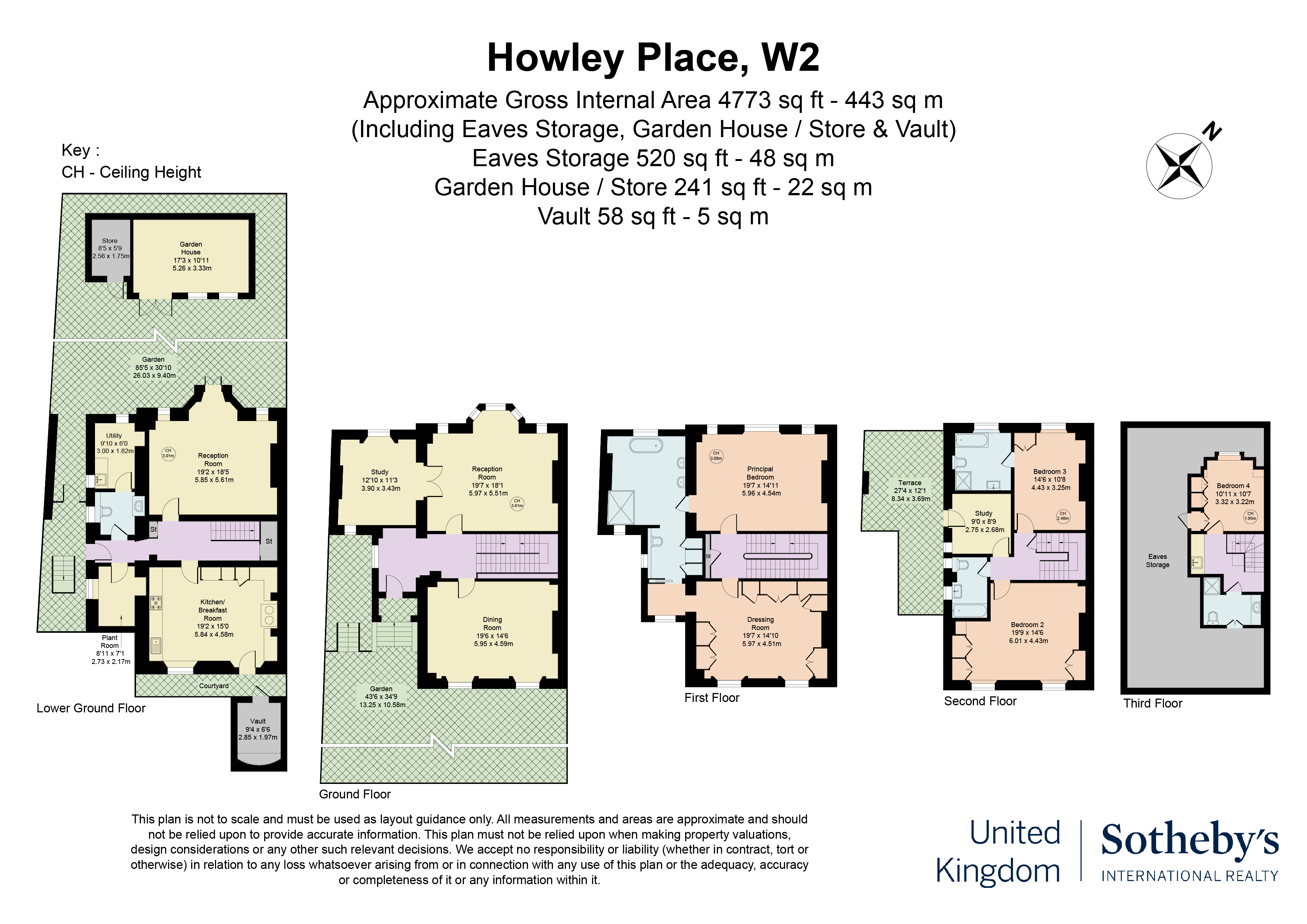 Howley, Howley Place, London floorplan