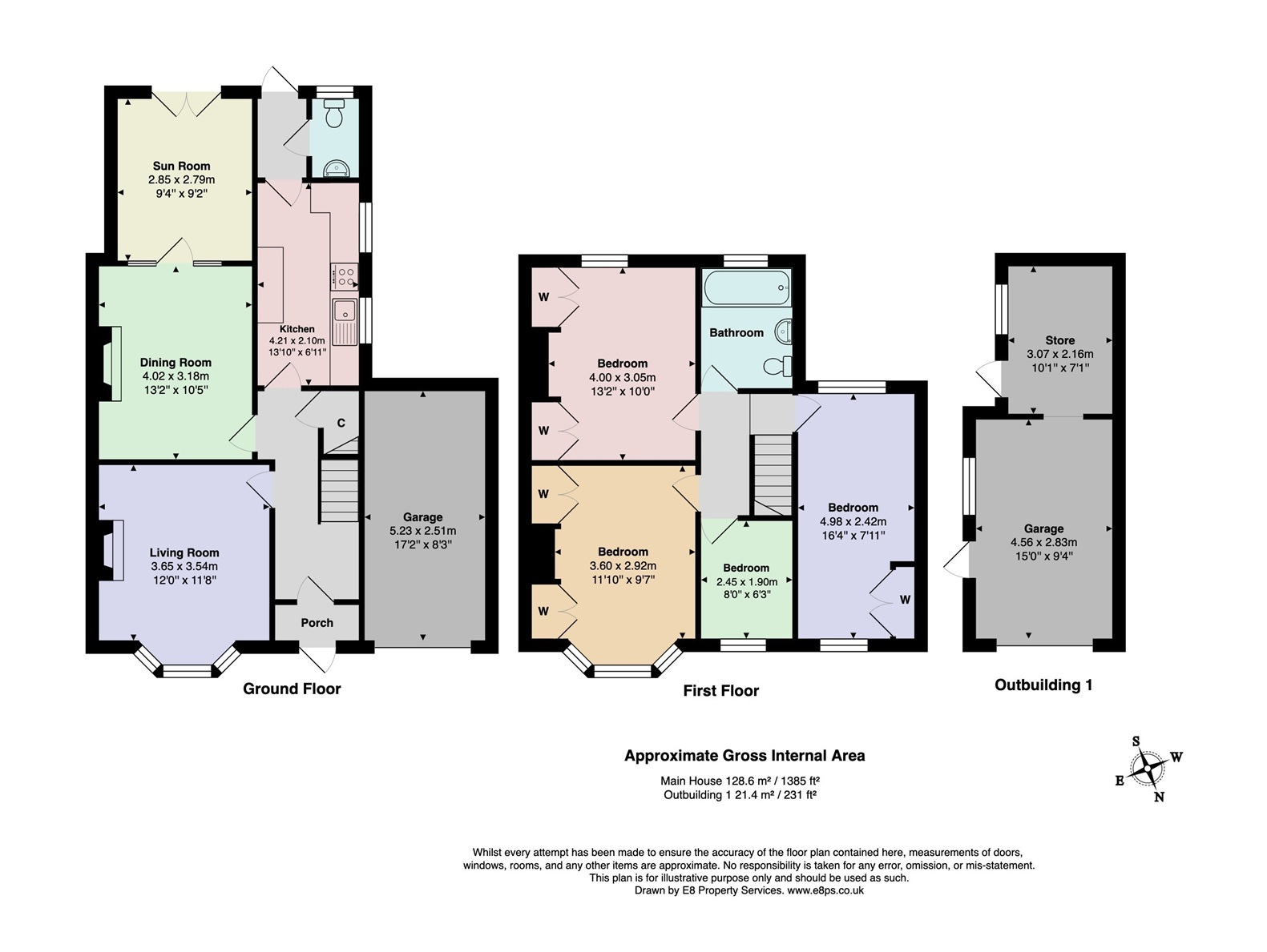 Oliver Road, Oxford floorplan